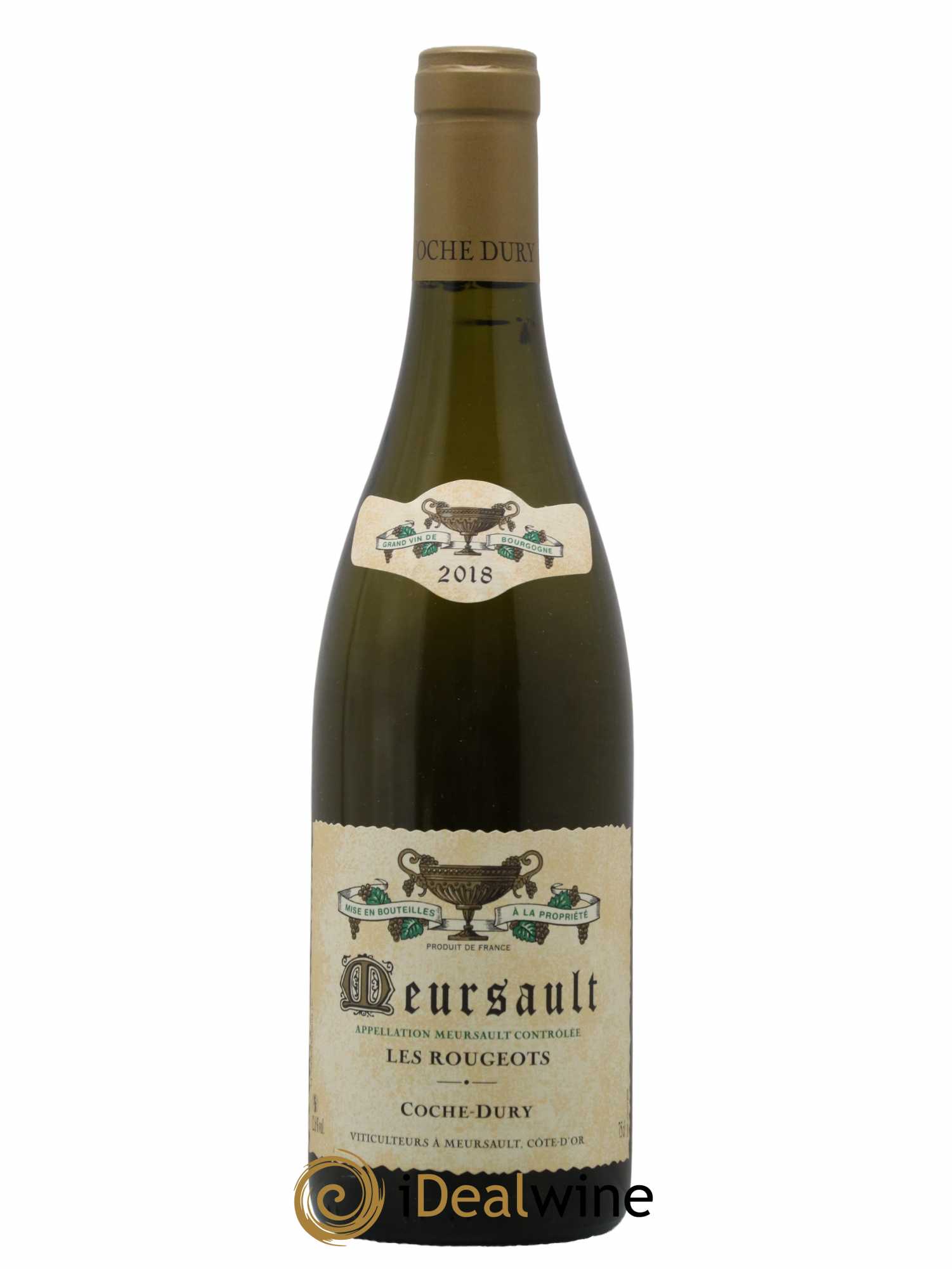 Meursault Les Rougeots Coche Dury (Domaine) 2018 - Lot de 1 bouteille - 0