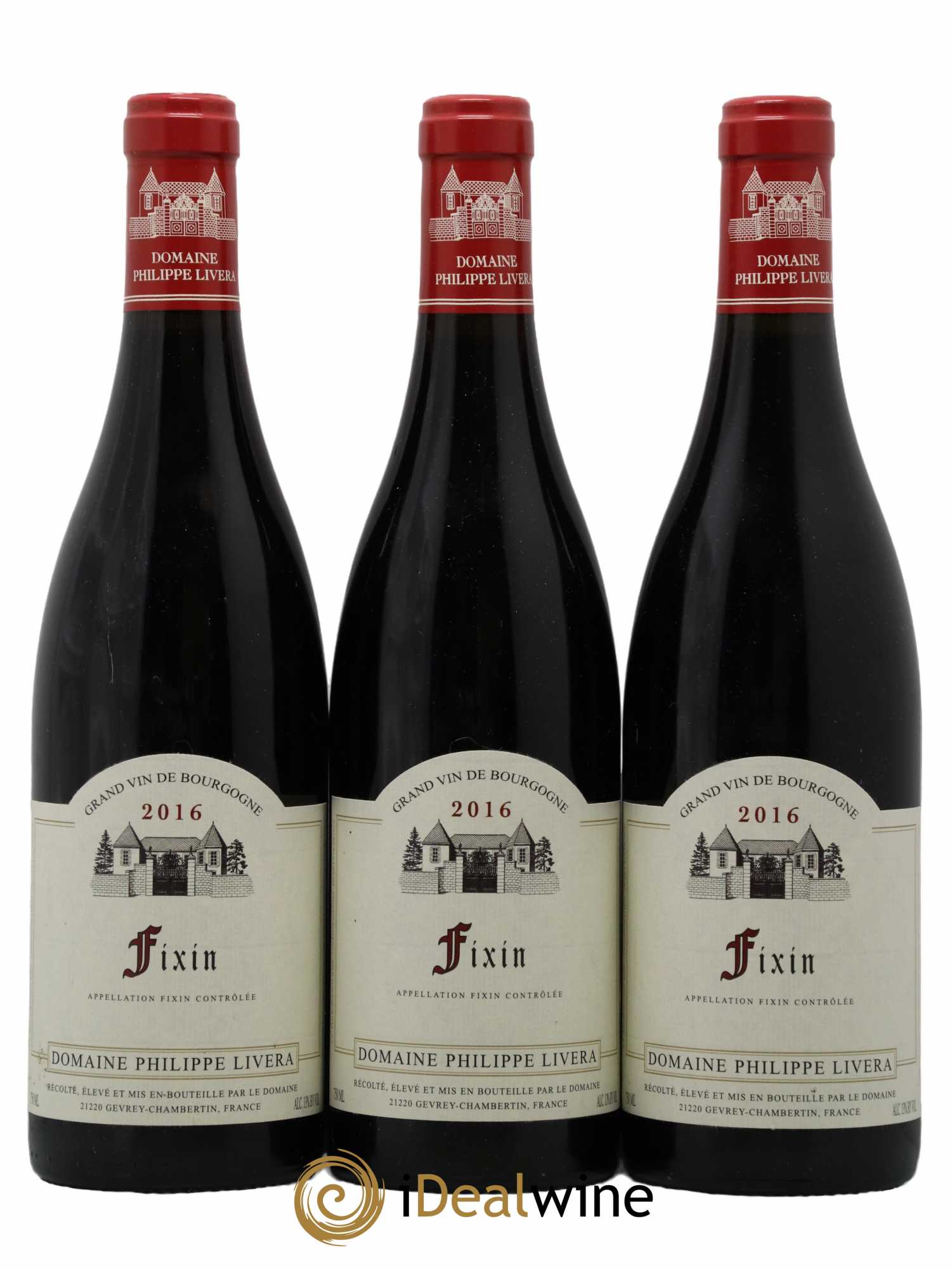 Fixin Tilleuls (Domaine des) - Philippe Livera 2016 - Lot de 3 bouteilles - 0