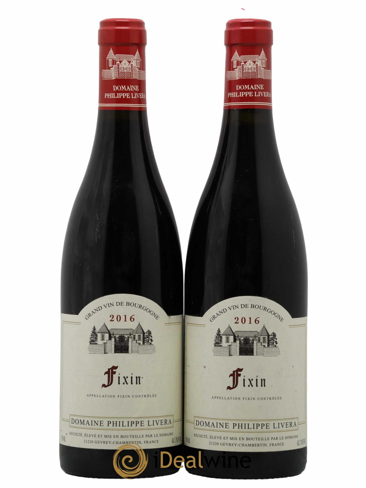 Fixin Tilleuls (Domaine des) - Philippe Livera 2016 - Lot de 2 bouteilles - 0