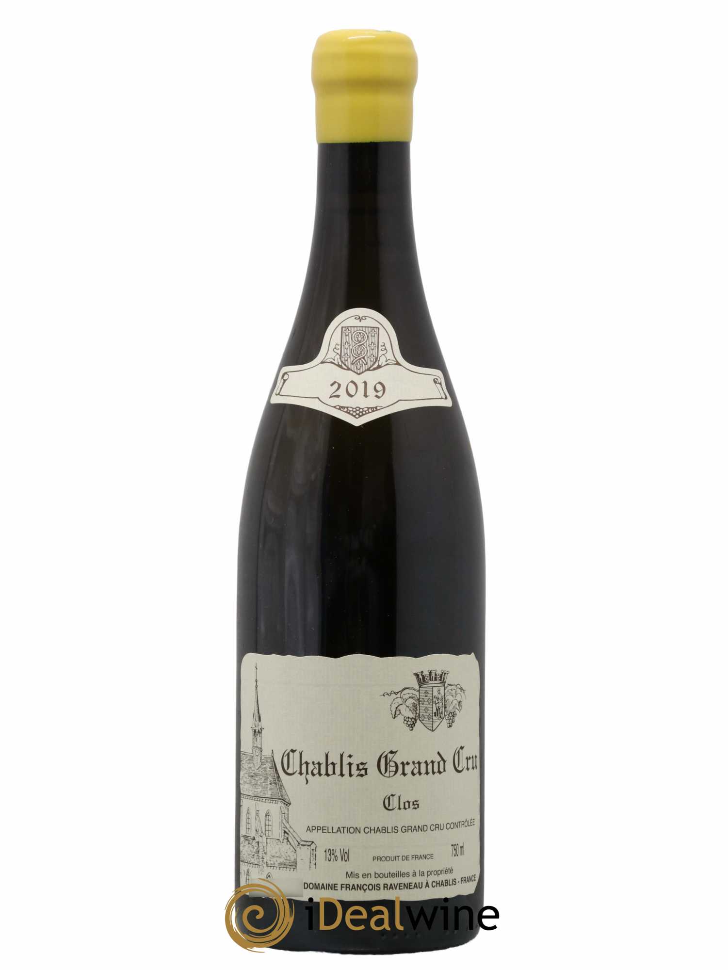 Chablis Grand Cru Clos Raveneau (Domaine) 2019 - Lot de 1 bouteille - 0