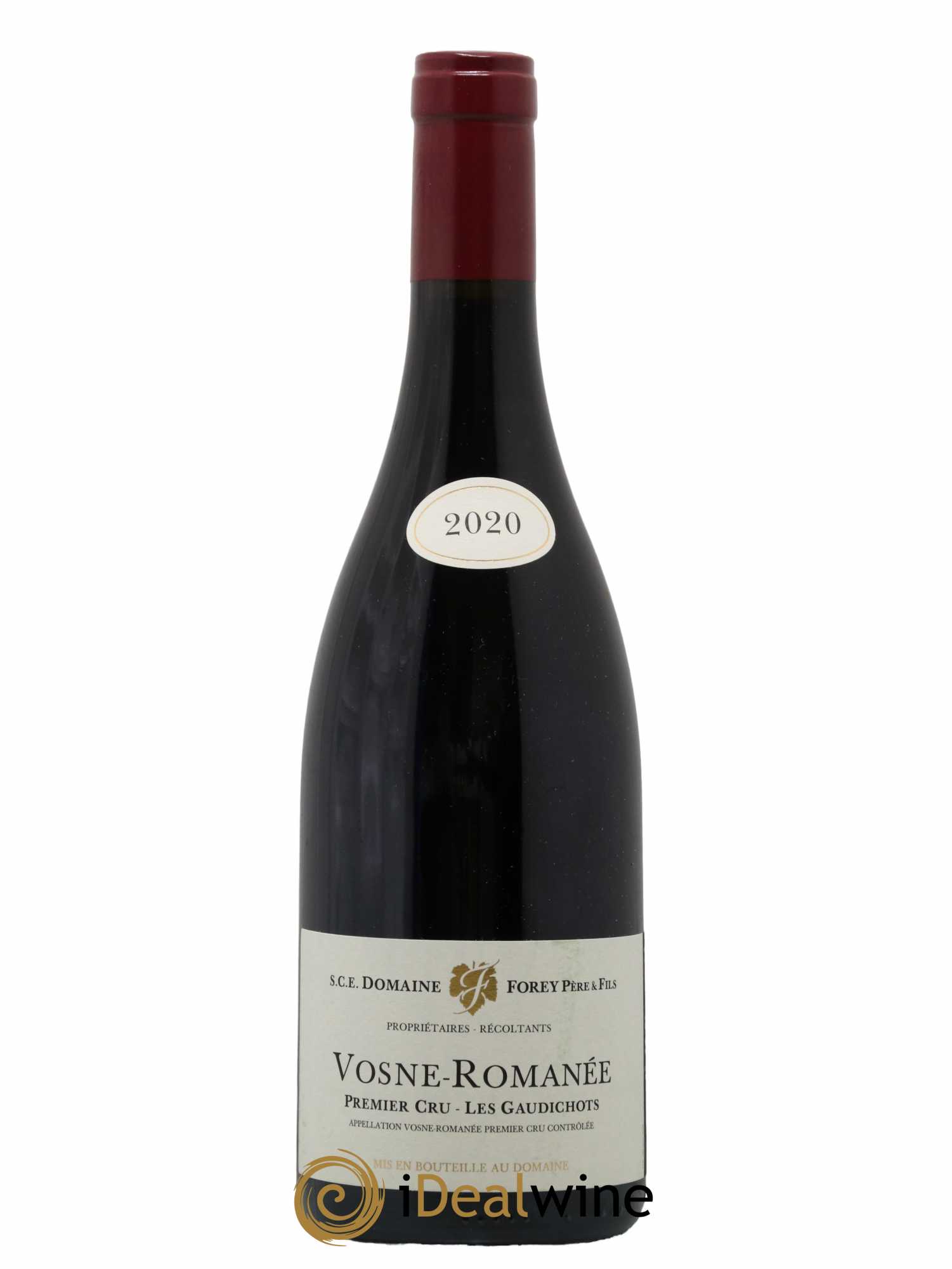 Vosne-Romanée 1er Cru Les Gaudichots Forey Père et Fils (Domaine) 2020 - Lot de 1 bouteille - 0