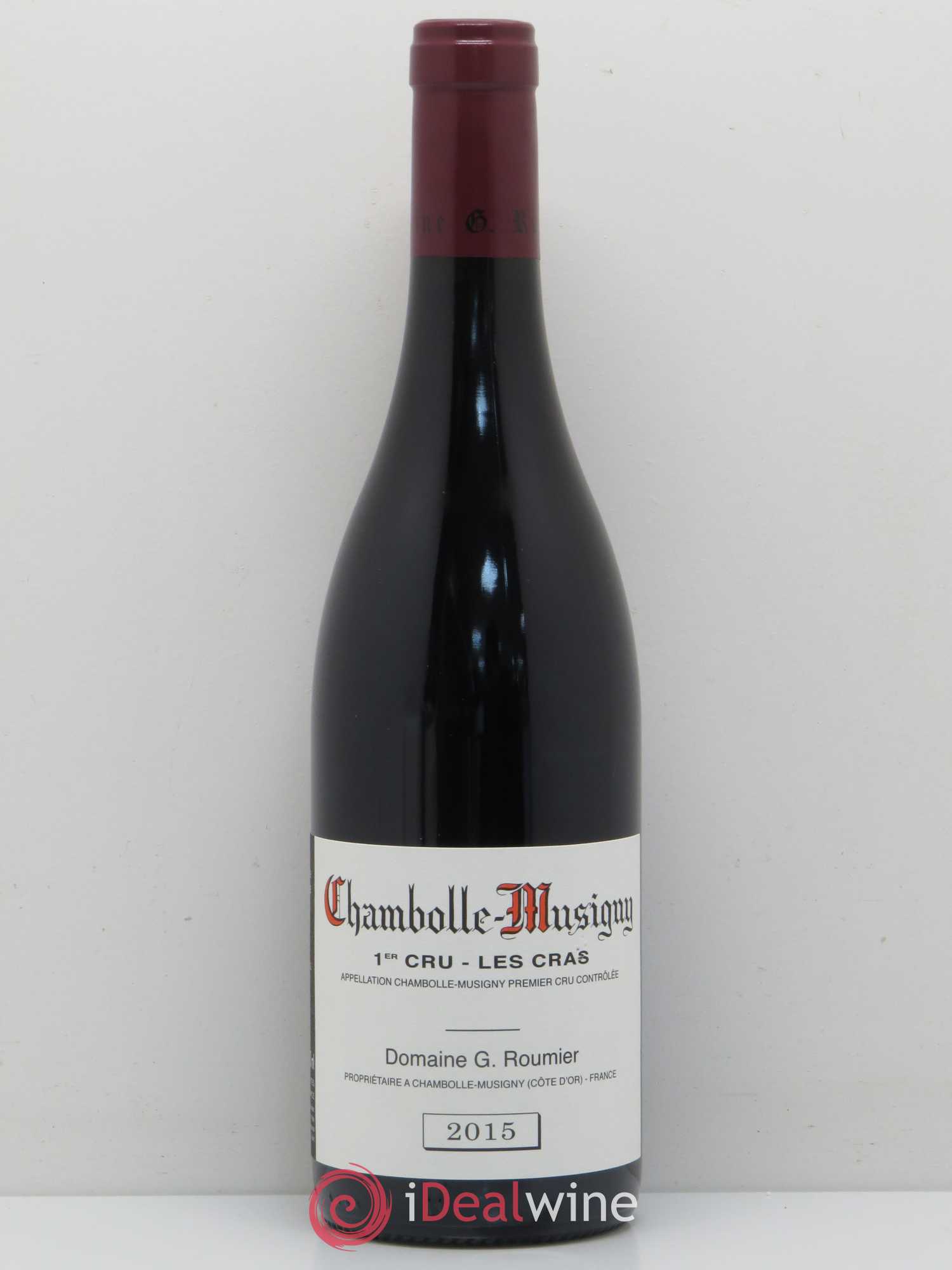 Chambolle-Musigny 1er Cru Les Cras Georges Roumier (Domaine) 2015 - Lot de 1 bouteille - 0