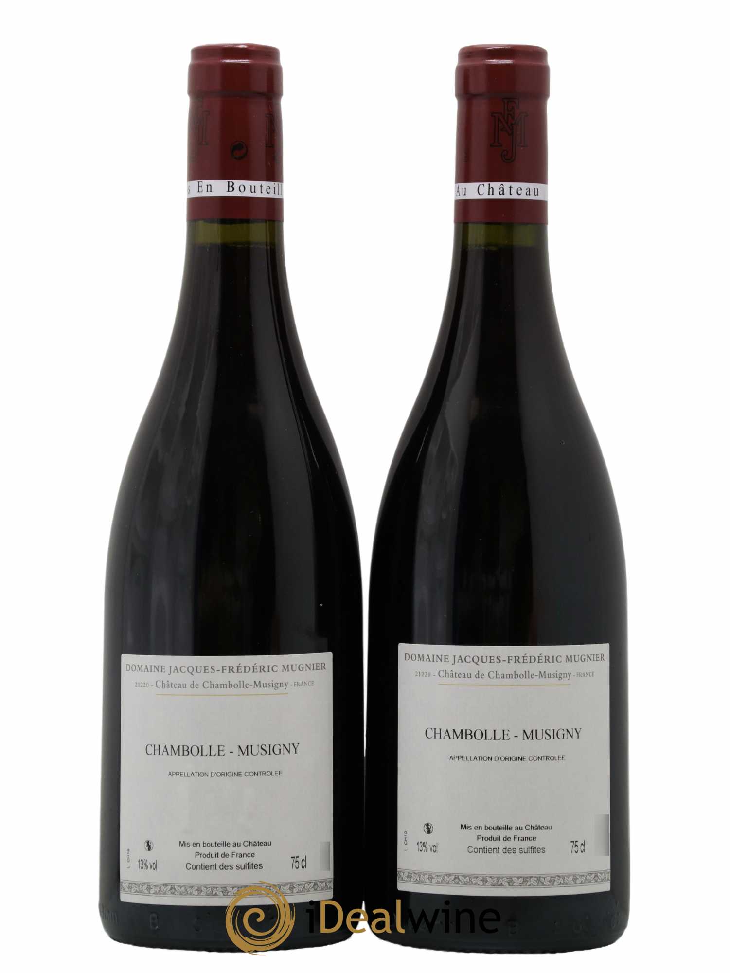 Chambolle-Musigny Jacques-Frédéric Mugnier 2019 - Lot de 2 bouteilles - 1