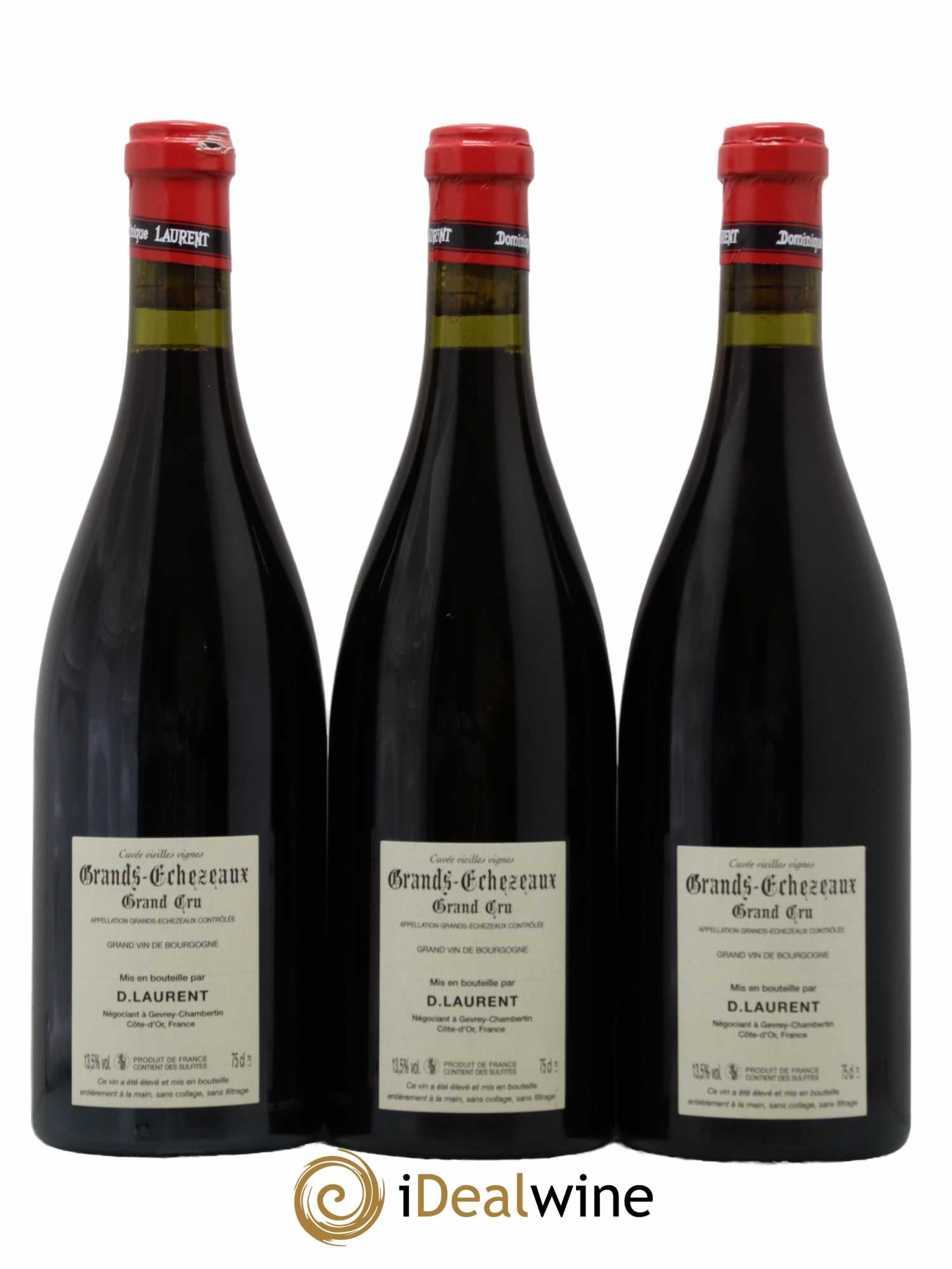 Grands-Echezeaux Grand Cru Vieilles Vignes Dominique Laurent 2019 - Lot de 3 bouteilles - 1