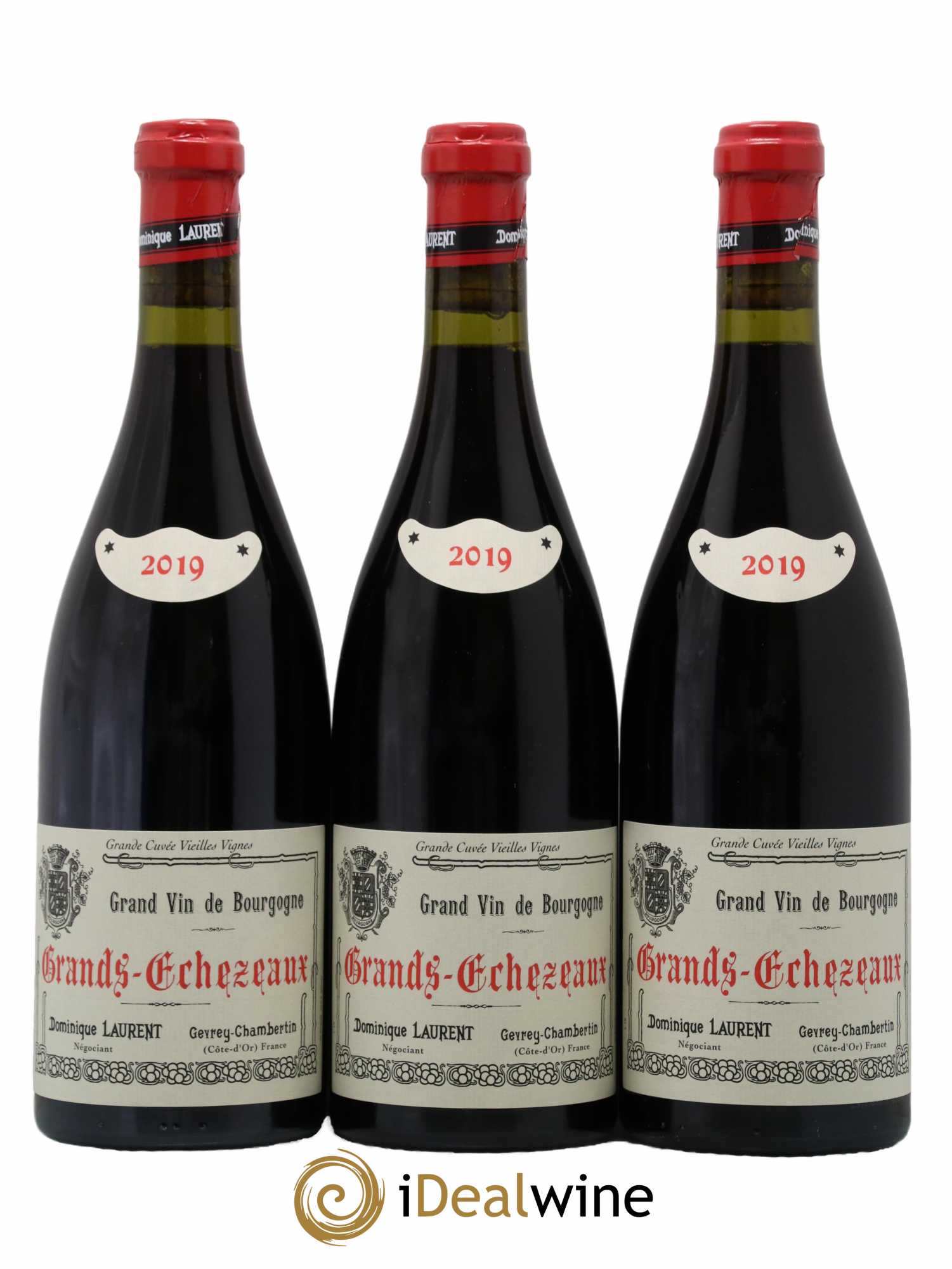 Grands-Echezeaux Grand Cru Vieilles Vignes Dominique Laurent 2019 - Lot de 3 bouteilles - 0