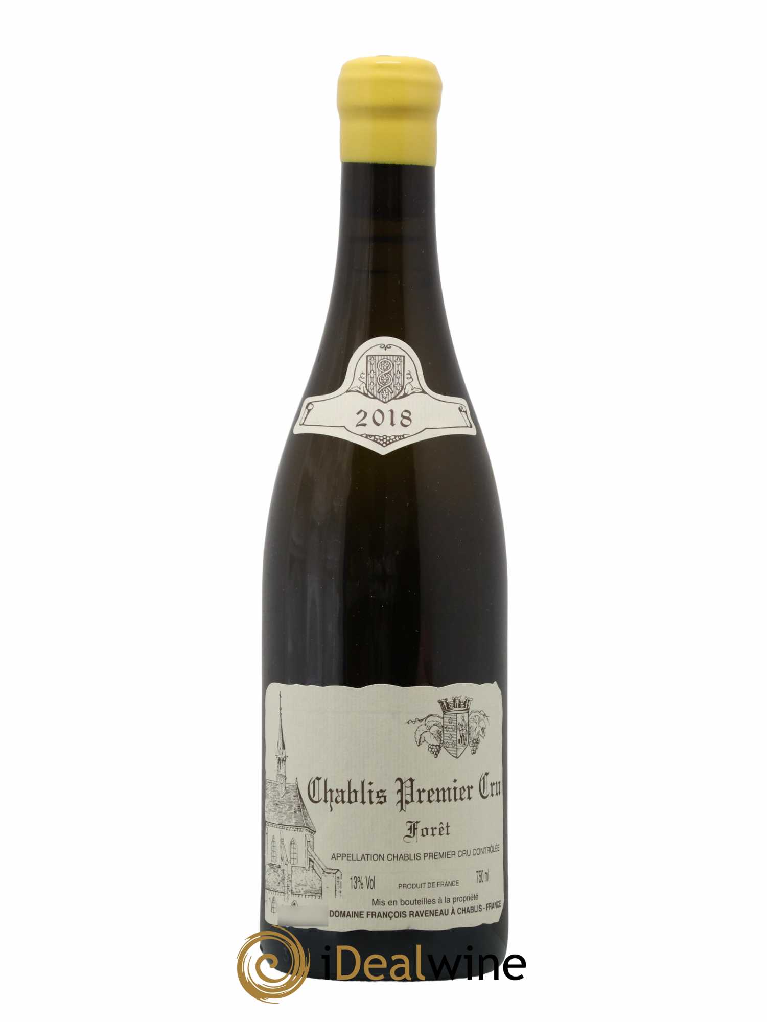 Chablis 1er Cru Forêt Raveneau (Domaine) 2018 - Lot de 1 bouteille - 0