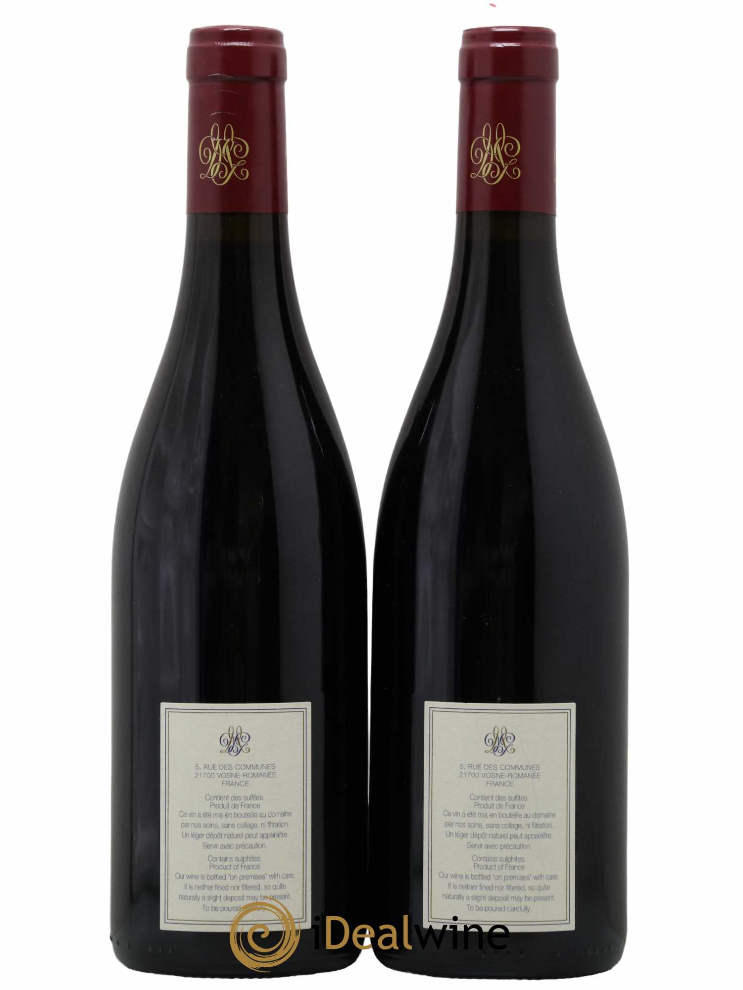 Nuits-Saint-Georges 1er Cru Les Chaignots Mugneret-Gibourg (Domaine) 2018 - Lot de 2 bouteilles - 1