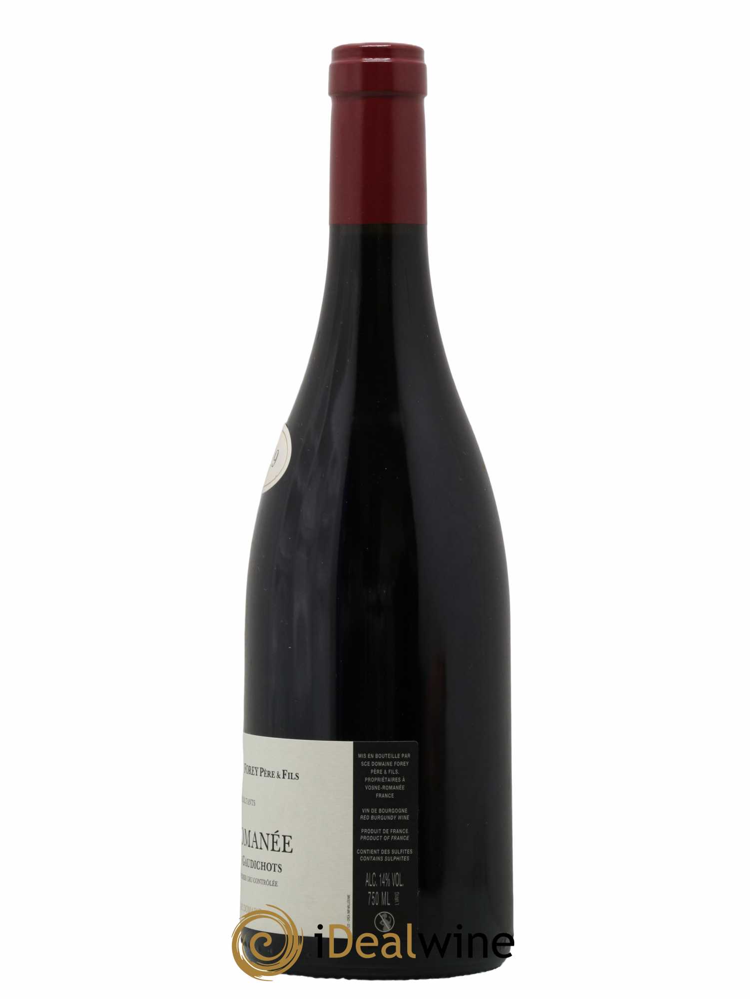 Vosne-Romanée 1er Cru Les Gaudichots Forey Père et Fils (Domaine) 2019 - Lot de 1 bouteille - 1