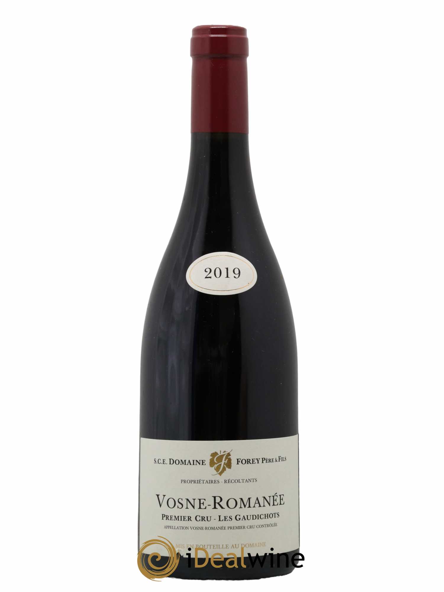 Vosne-Romanée 1er Cru Les Gaudichots Forey Père et Fils (Domaine) 2019 - Lot de 1 bouteille - 0