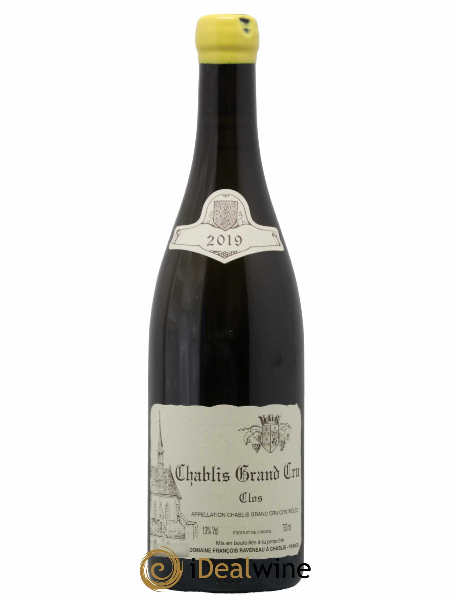 Chablis Grand Cru Clos Raveneau (Domaine) 2019 - Lot de 1 bouteille - 0