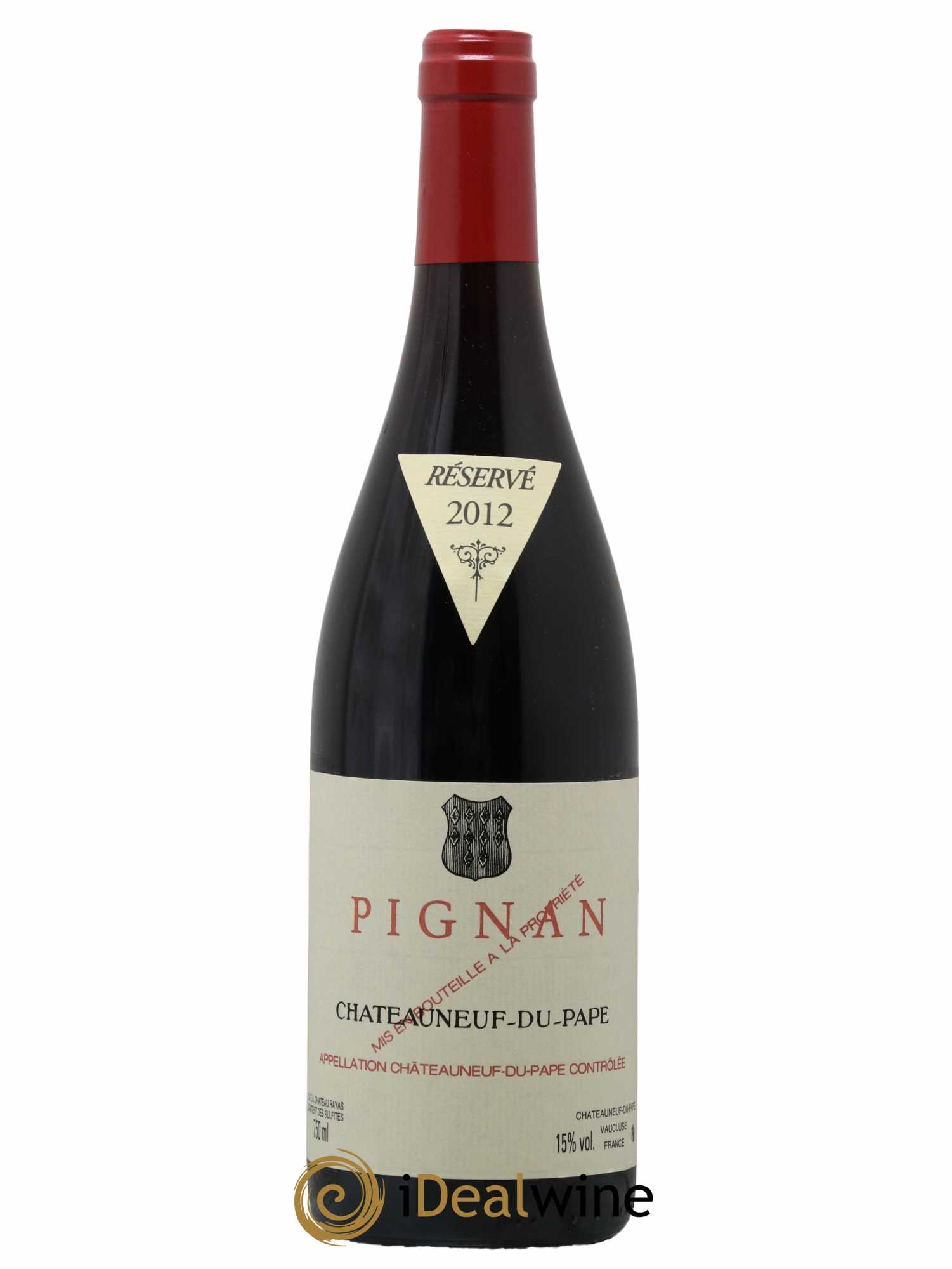 Châteauneuf-du-Pape Pignan Emmanuel Reynaud 2012 - Lot de 1 bouteille - 0