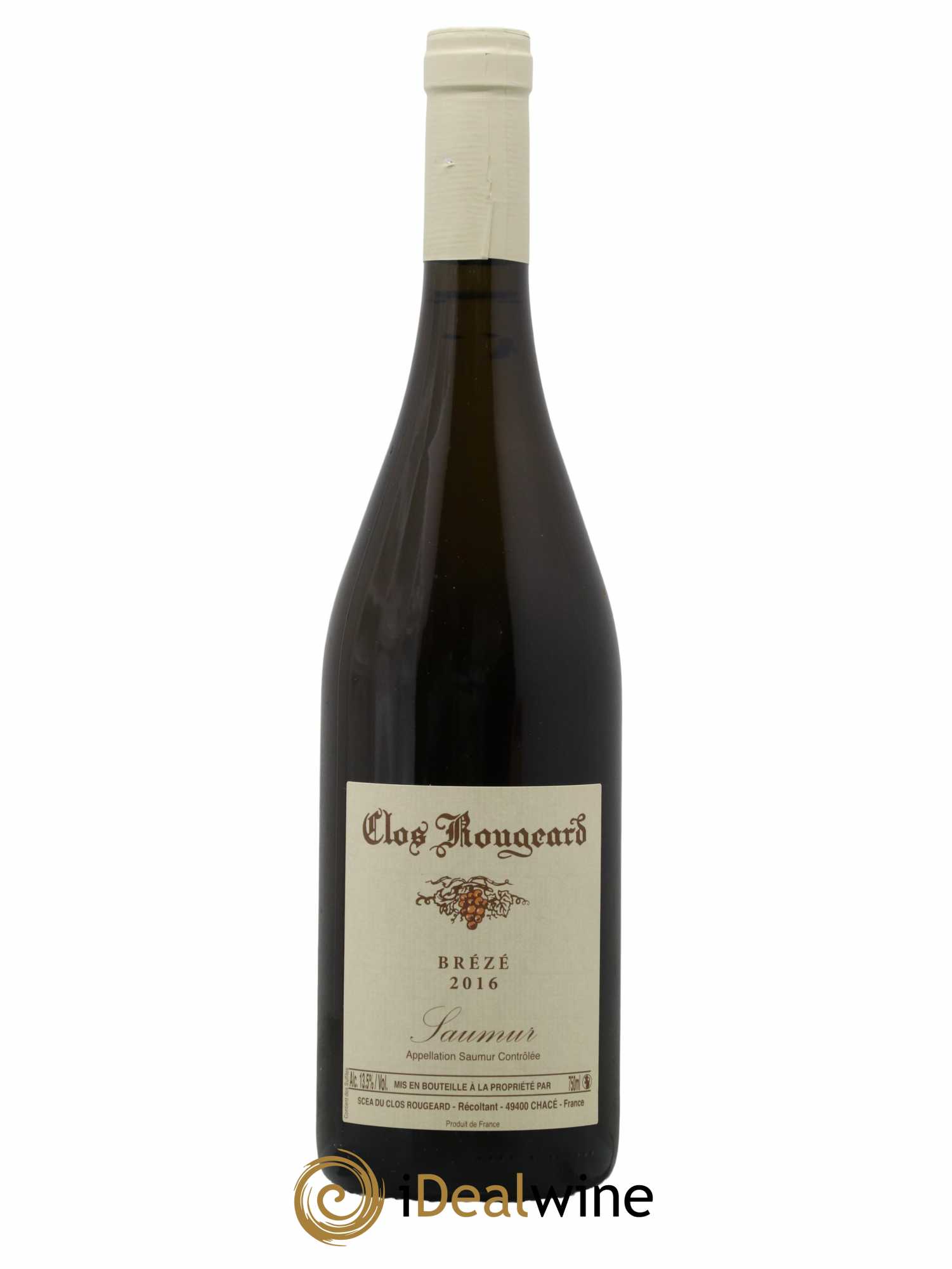 Saumur Brézé Clos Rougeard 2016 - Lot de 1 bouteille - 0