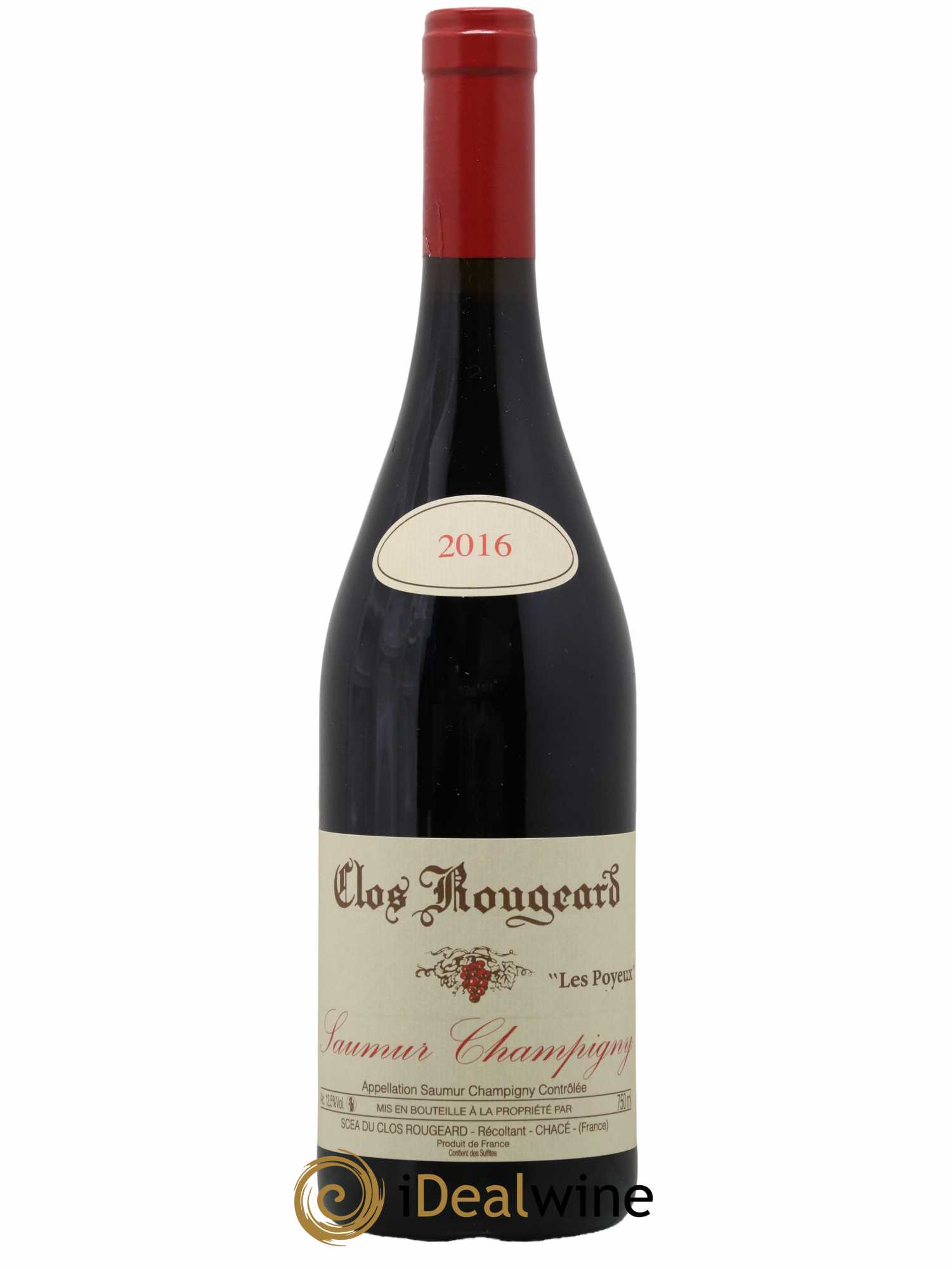 Saumur-Champigny Les Poyeux Clos Rougeard 2016 - Lot de 1 bouteille - 0