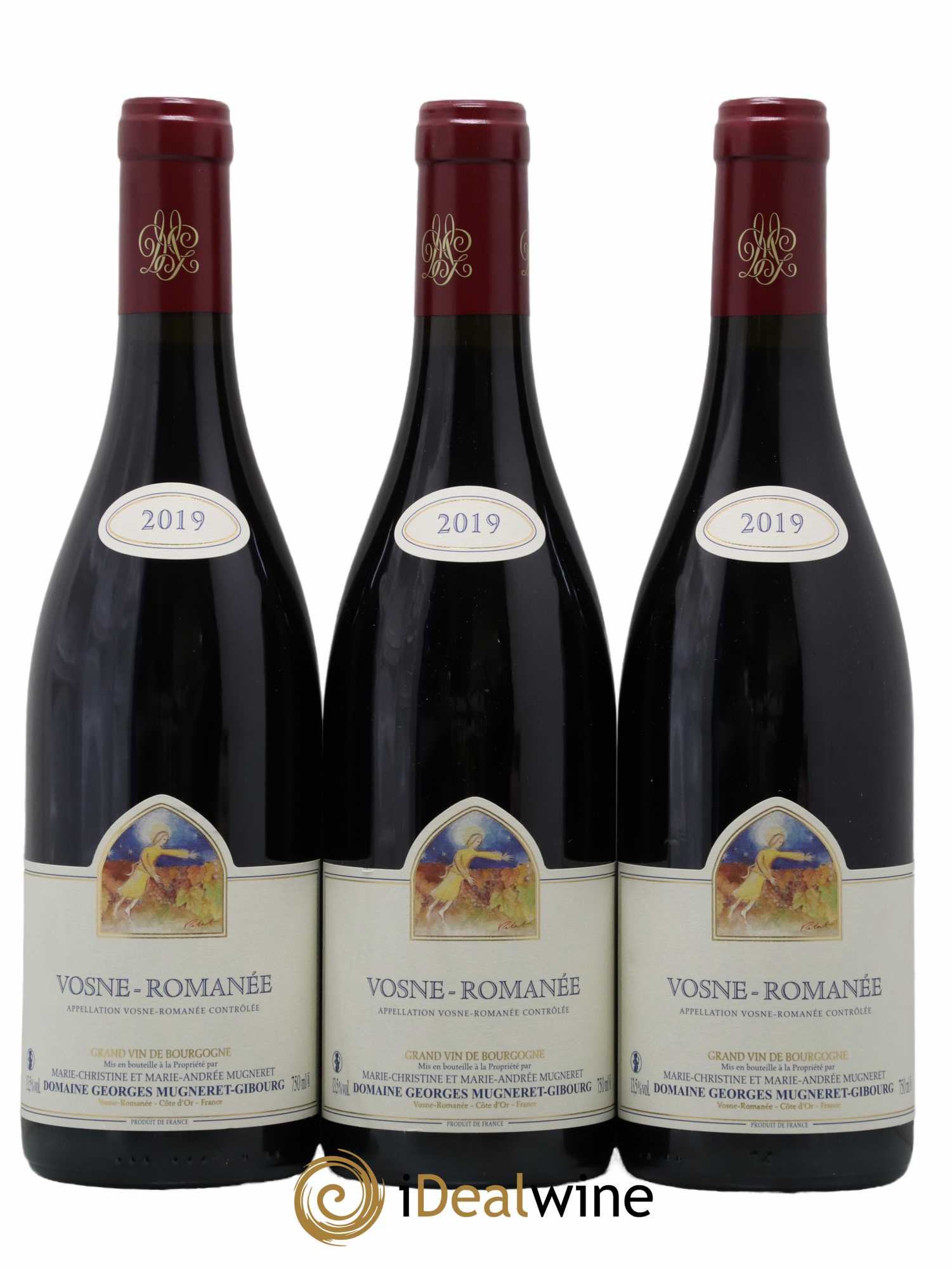 Vosne-Romanée Mugneret-Gibourg (Domaine) 2019 - Lot de 3 bouteilles - 0