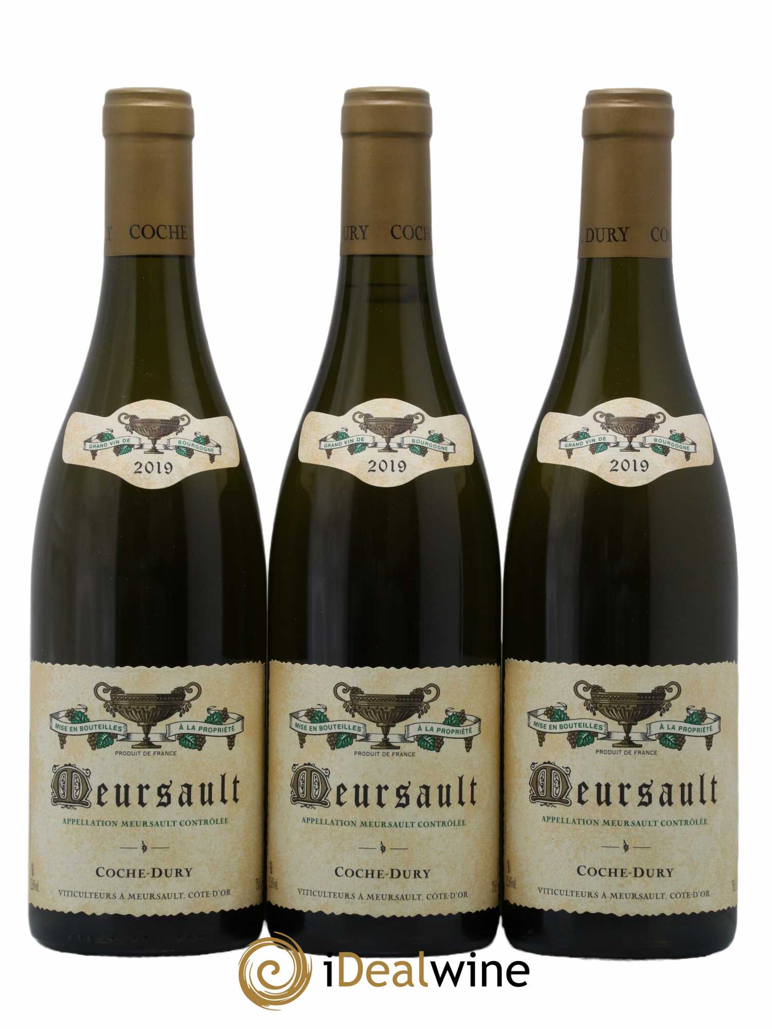 Meursault Coche Dury (Domaine) 2019 - Lot de 3 bouteilles - 0