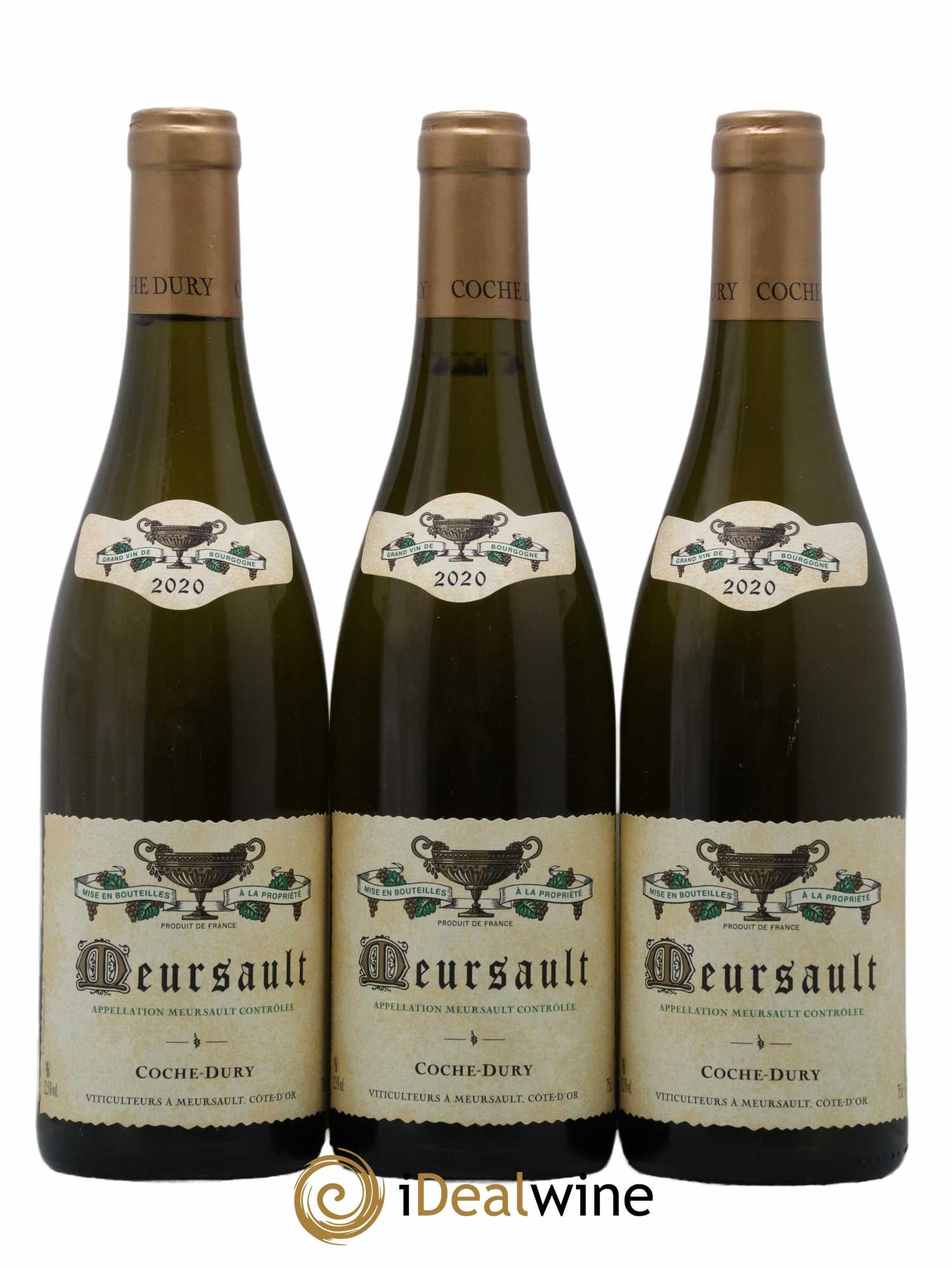 Meursault Coche Dury (Domaine) 2020 - Lot de 3 bouteilles - 0