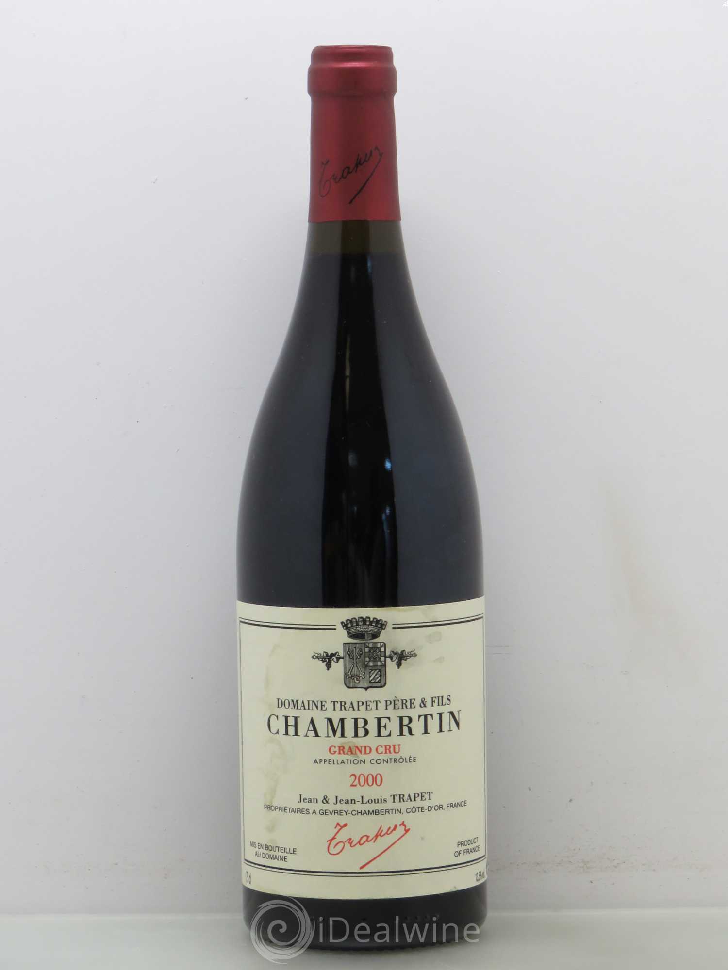 Chambertin Grand Cru Domaine Trapet 2000 - Lot de 1 bouteille - 0