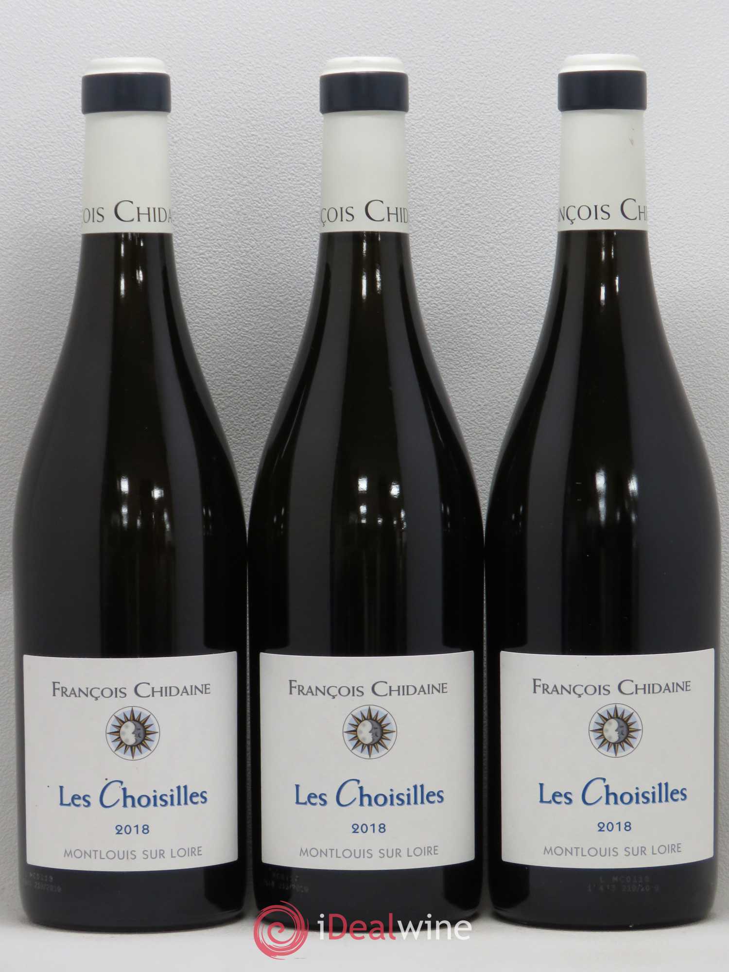 Montlouis-sur-Loire Les Choisilles François Chidaine 2018 - Lot de 3 bouteilles - 0