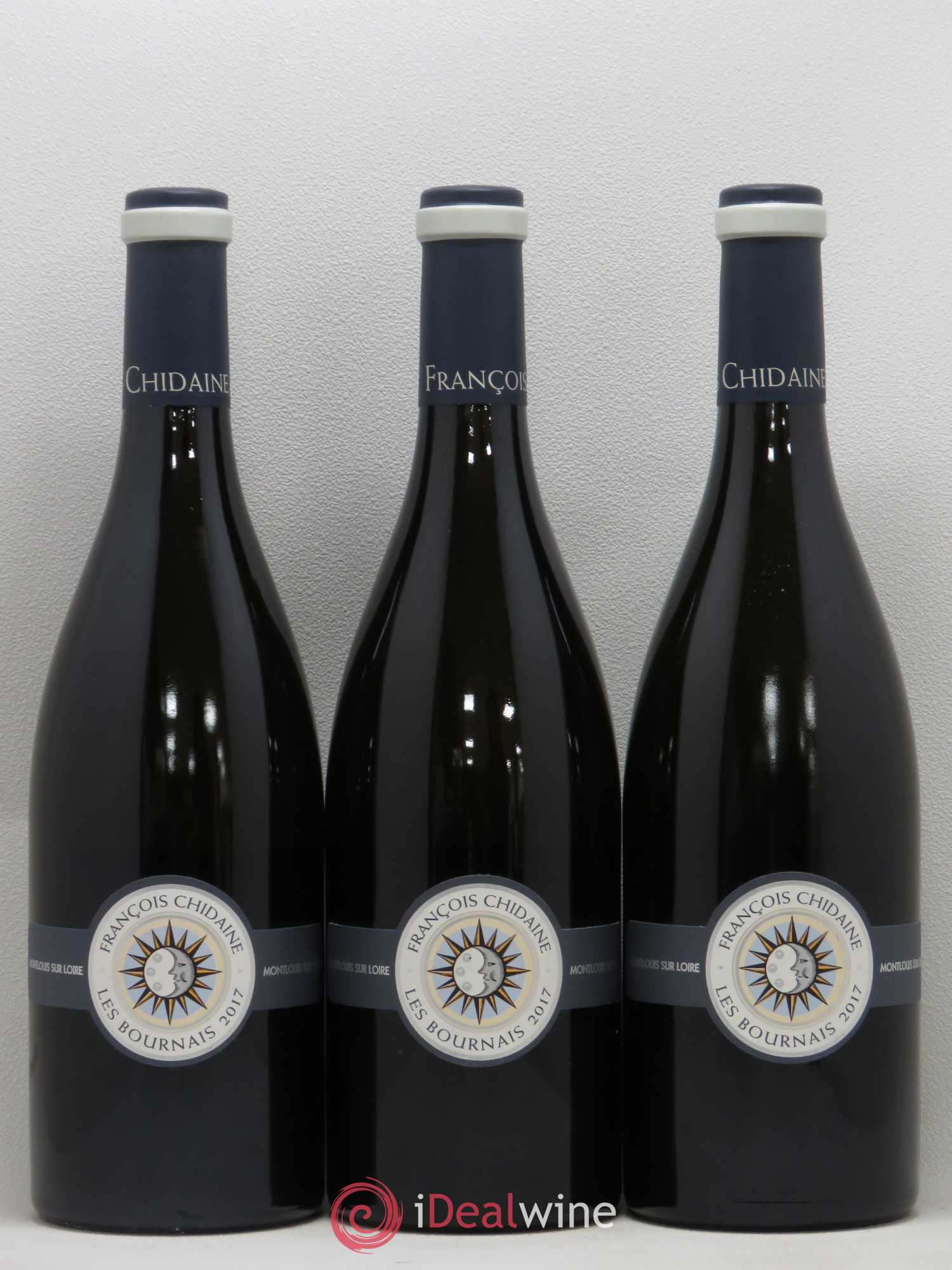 Montlouis-sur-Loire Les Bournais François Chidaine 2017 - Lot de 3 bouteilles - 0