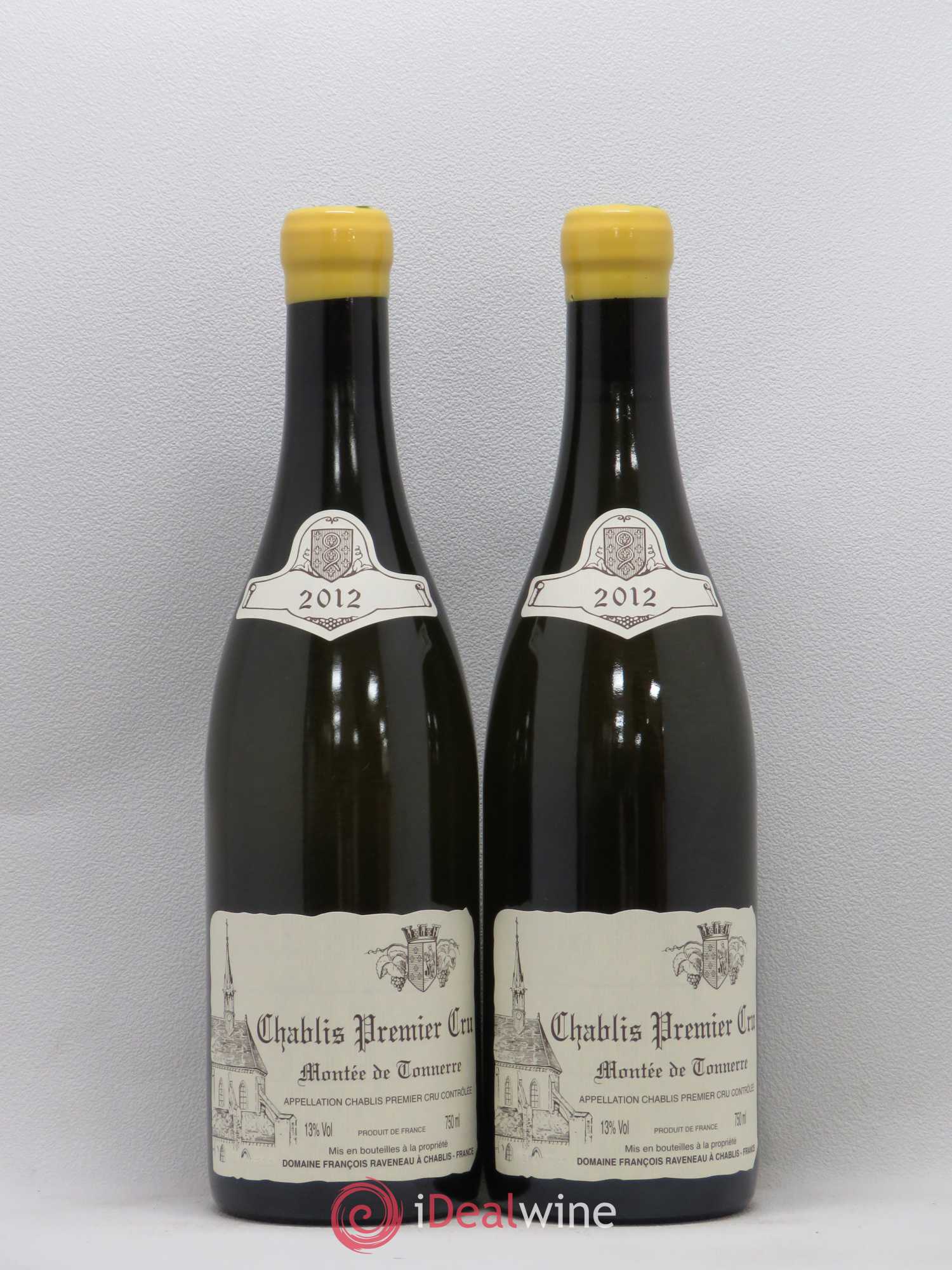 Chablis 1er Cru Montée de Tonnerre Raveneau (Domaine) 2012 - Lot de 2 bouteilles - 0