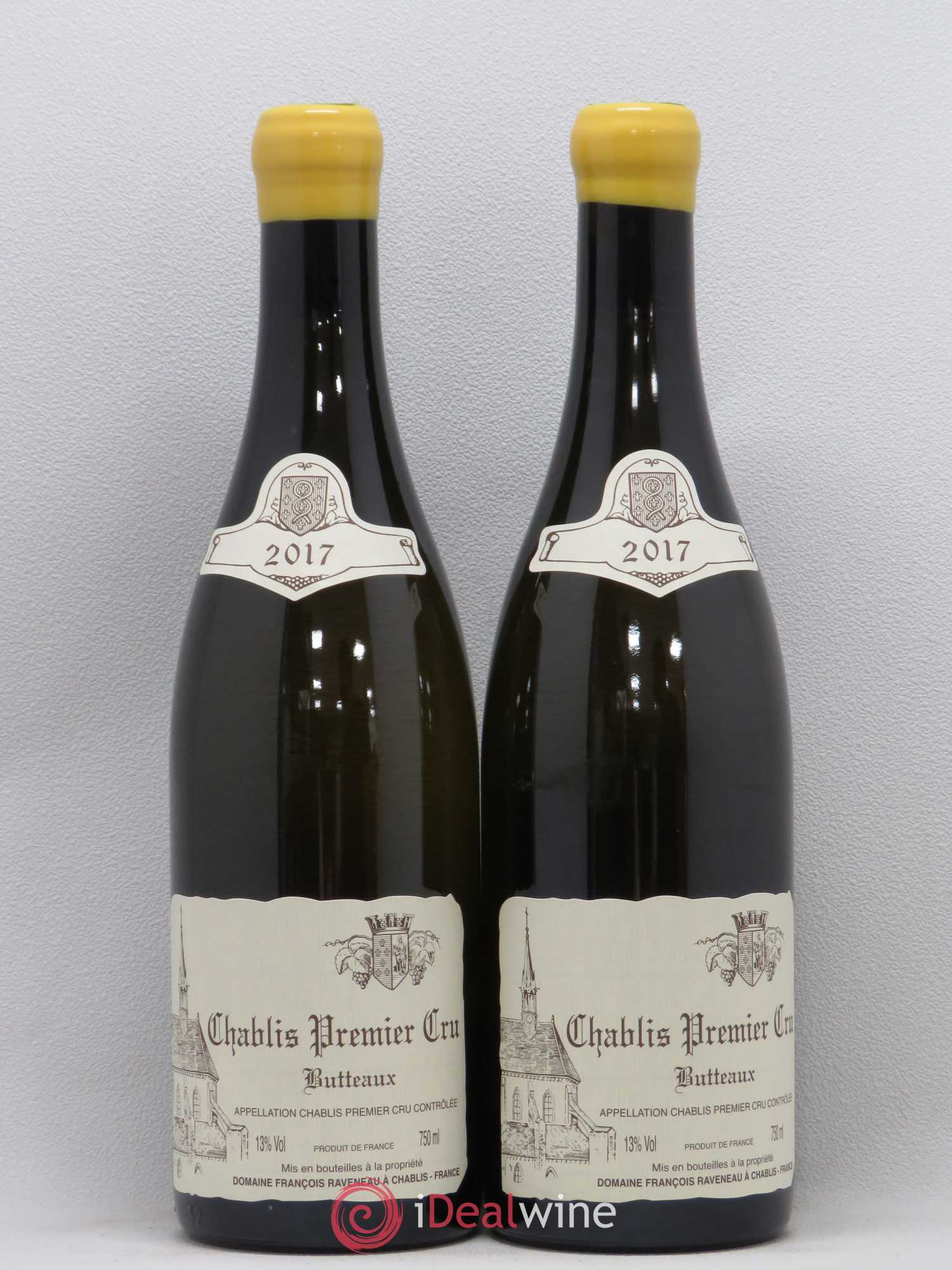 Chablis 1er Cru Butteaux Raveneau (Domaine) 2017 - Lot de 2 bouteilles - 0