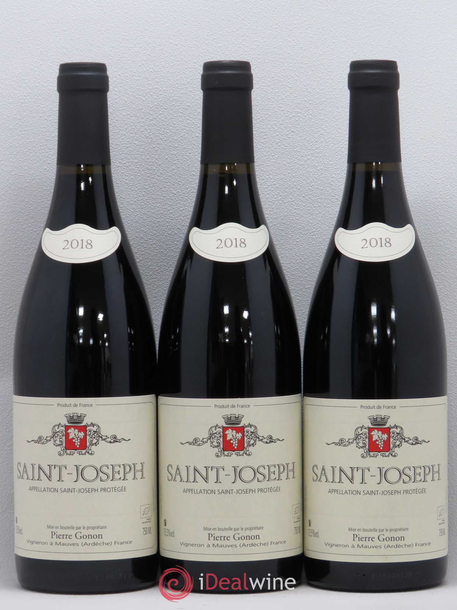 Saint-Joseph Gonon (Domaine) 2018 - Lot de 3 bouteilles - 0