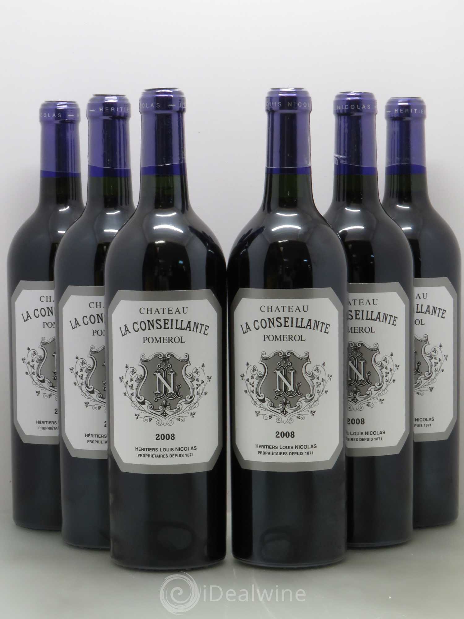 Château la Conseillante 2008 - Lot de 6 bouteilles - 0