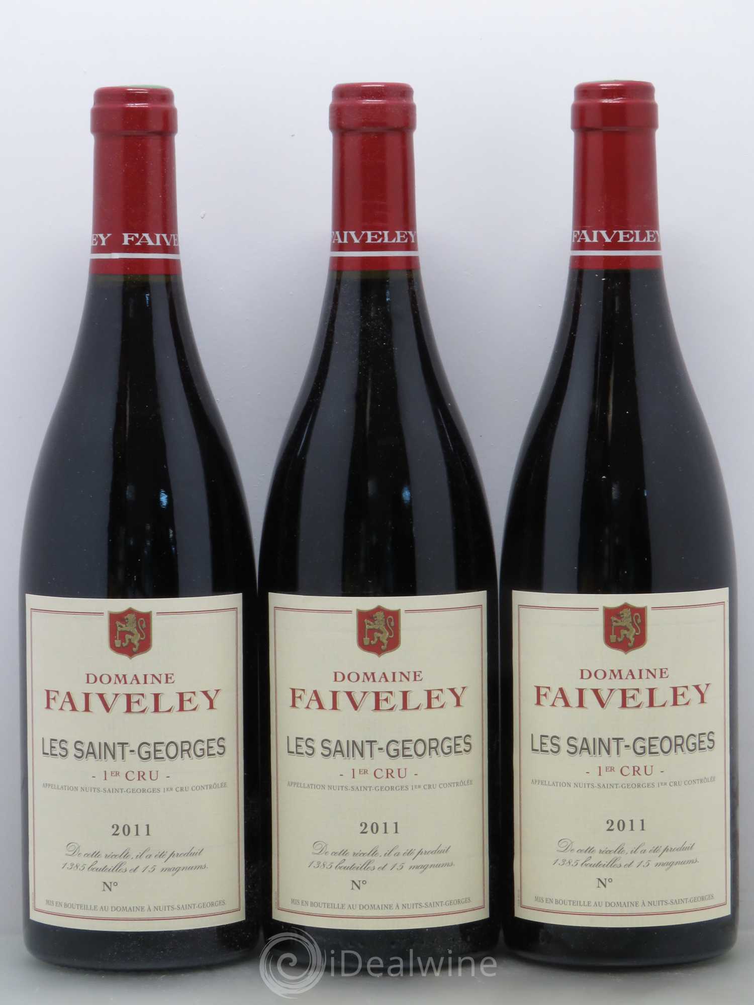 Nuits-Saint-Georges 1er Cru Les Saint-Georges Faiveley 2011 - Lot de 6 bouteilles - 2