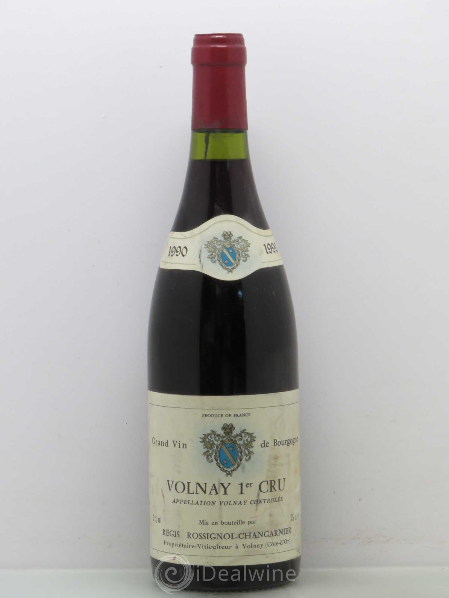 Volnay 1er Cru Changarnier Rossignol 1990 - Lot de 1 bouteille - 0