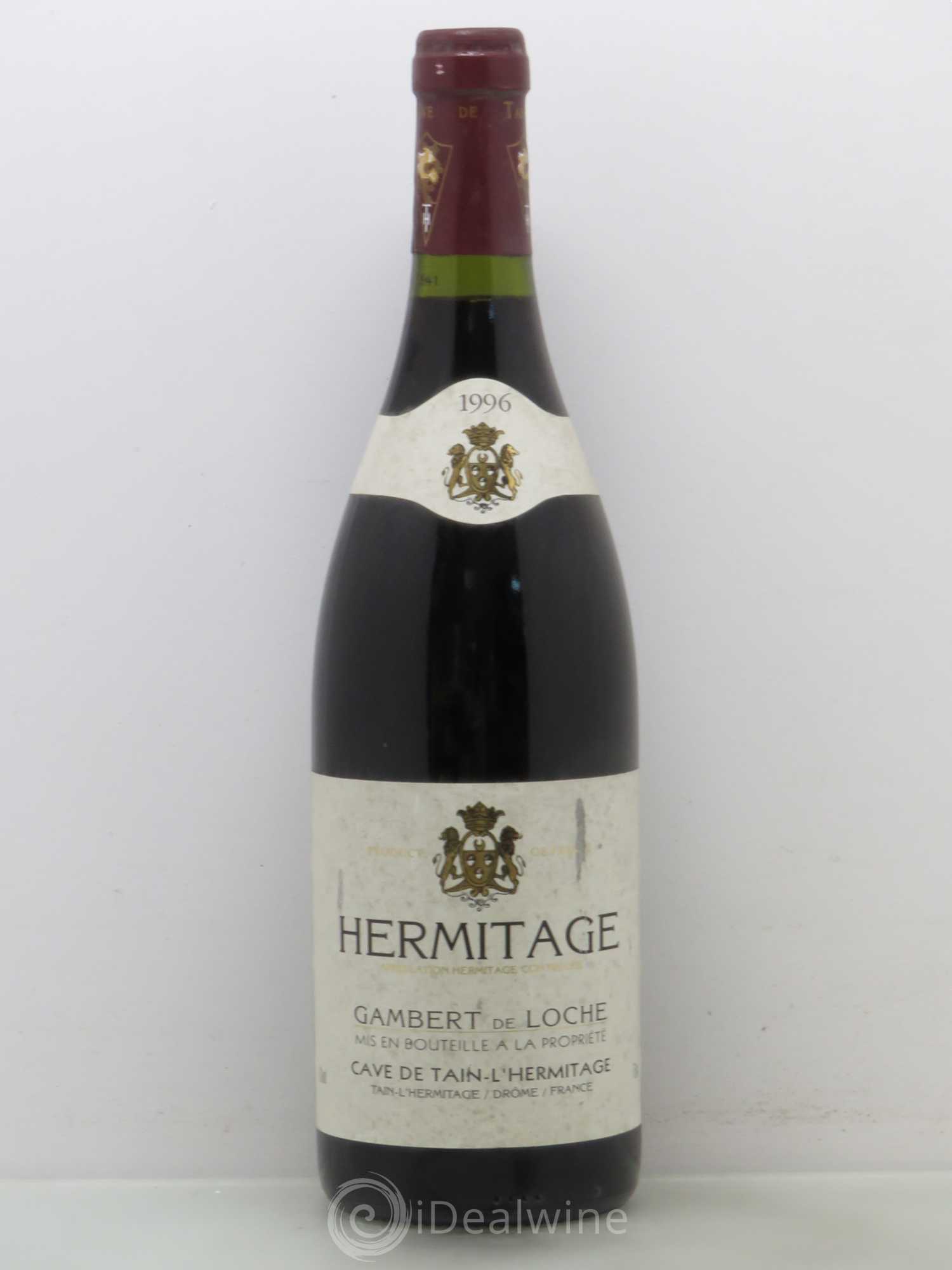 Hermitage Gambert de Loche Cave de Tain 1996 - Lot de 1 bouteille - 0