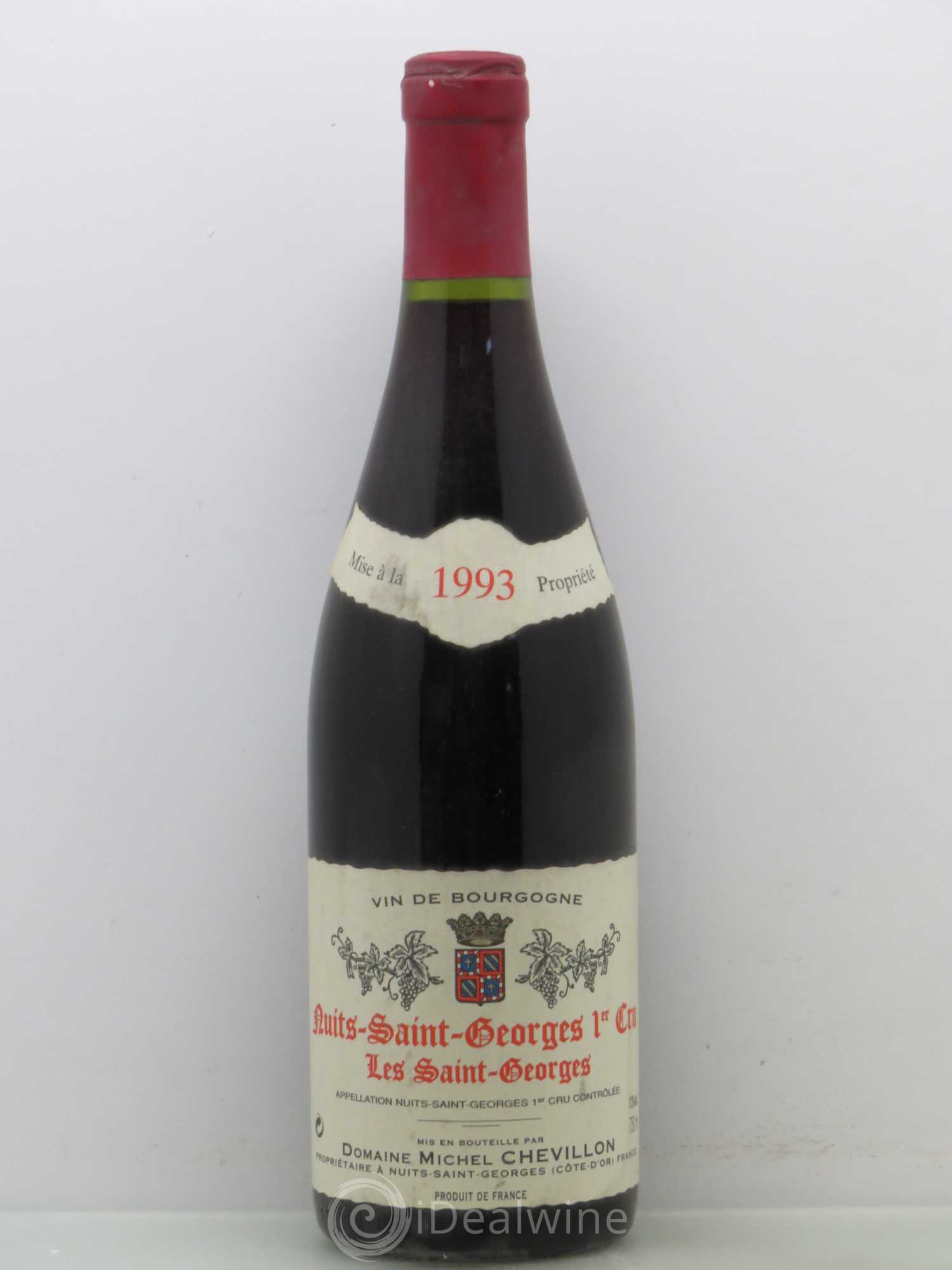 Nuits-Saint-Georges 1er Cru Les Saint Georges Robert Chevillon Michel Chevillon 1993 - Lot de 1 bouteille - 0