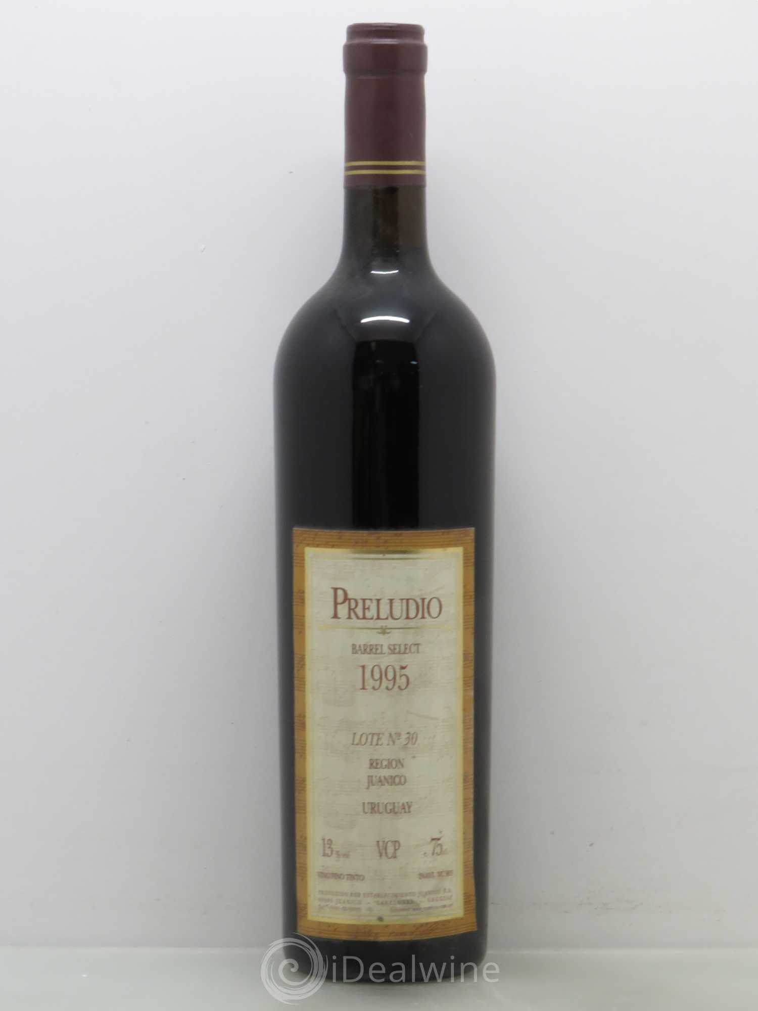 Vins Etrangers Uruguay Juanicó Preludio Barrel Select Lote n°30 1995 - Lotto di 1 bottiglia - 0