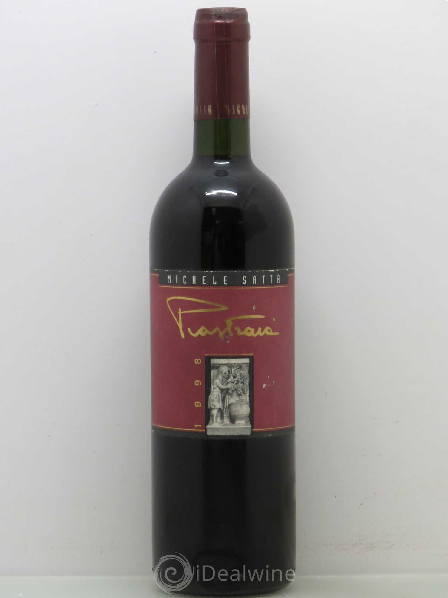 Italie Michele Satta Piastraia Cabernet Sauvignon Merlot Syrah Sangiovese Bolgheri 1998 - Posten von 1 Flasche - 0