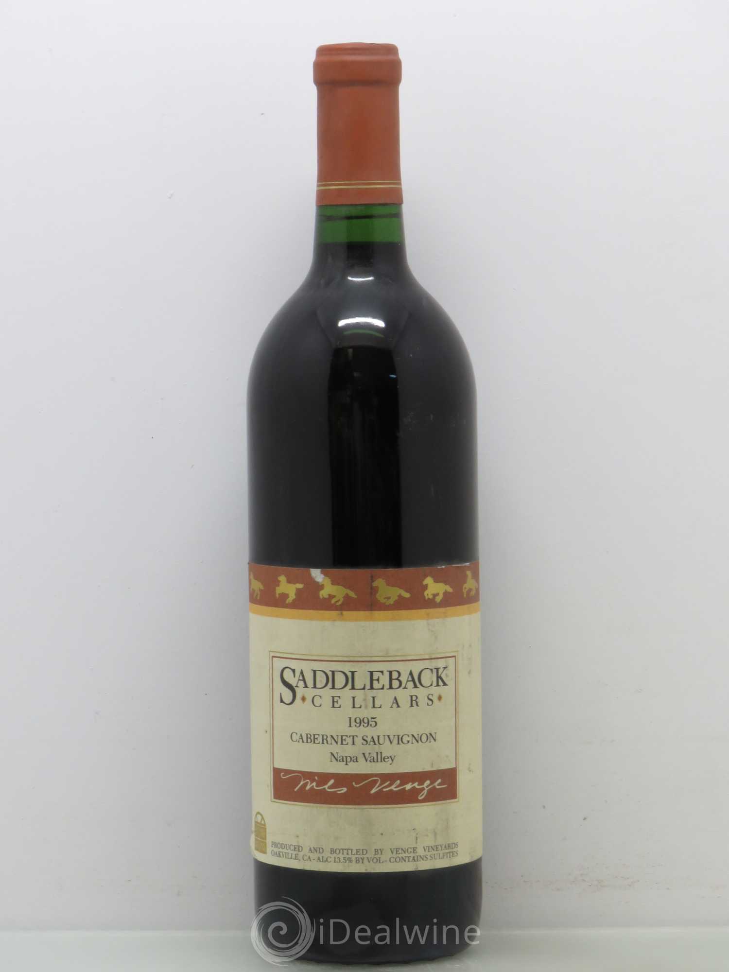 USA Saddleback Cellars Napa Valley Cabernet Sauvignon 1995 - Posten von 1 Flasche - 0