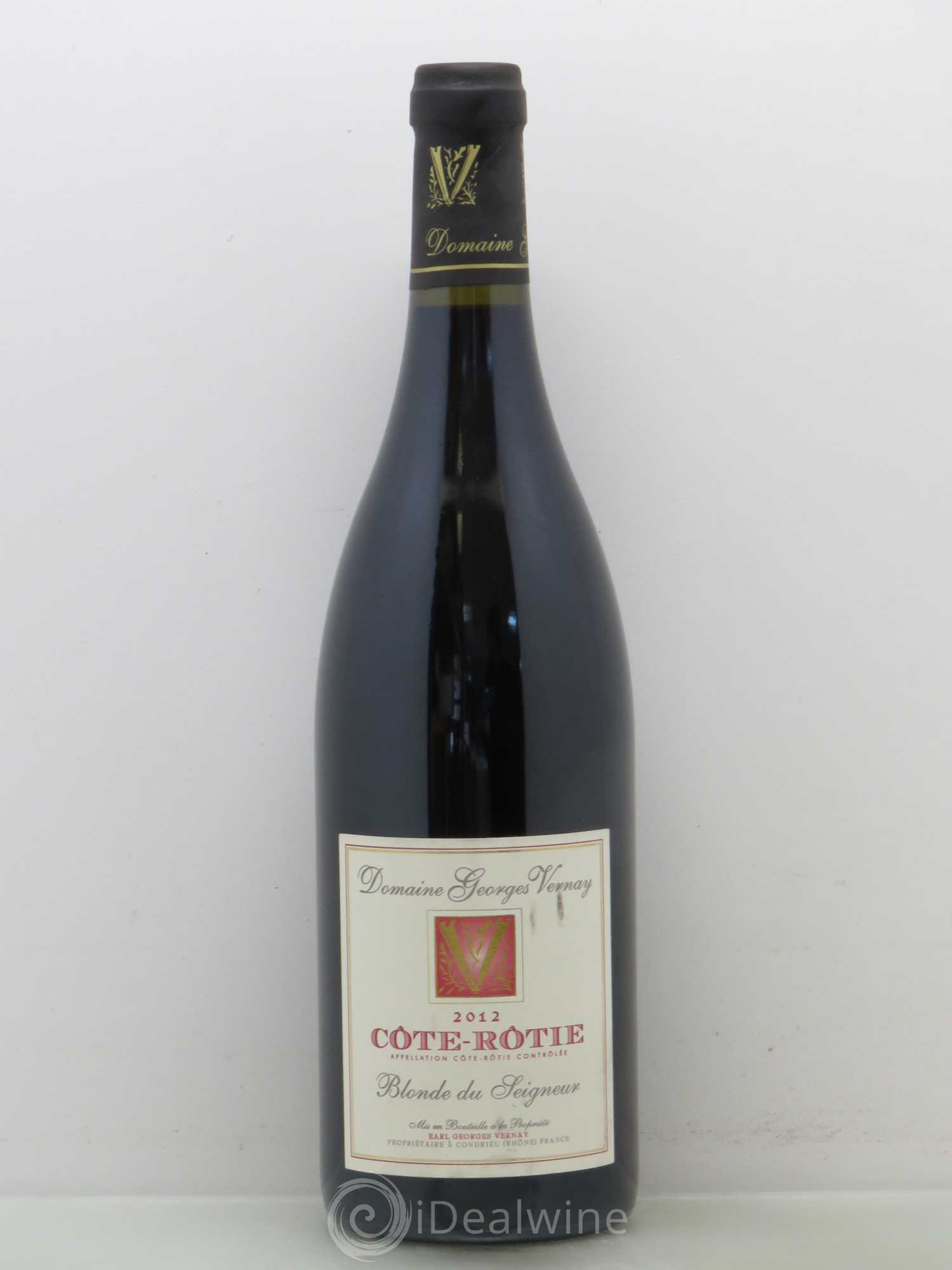 Côte-Rôtie Blonde du Seigneur Georges Vernay 2012 - Lot de 1 bouteille - 0