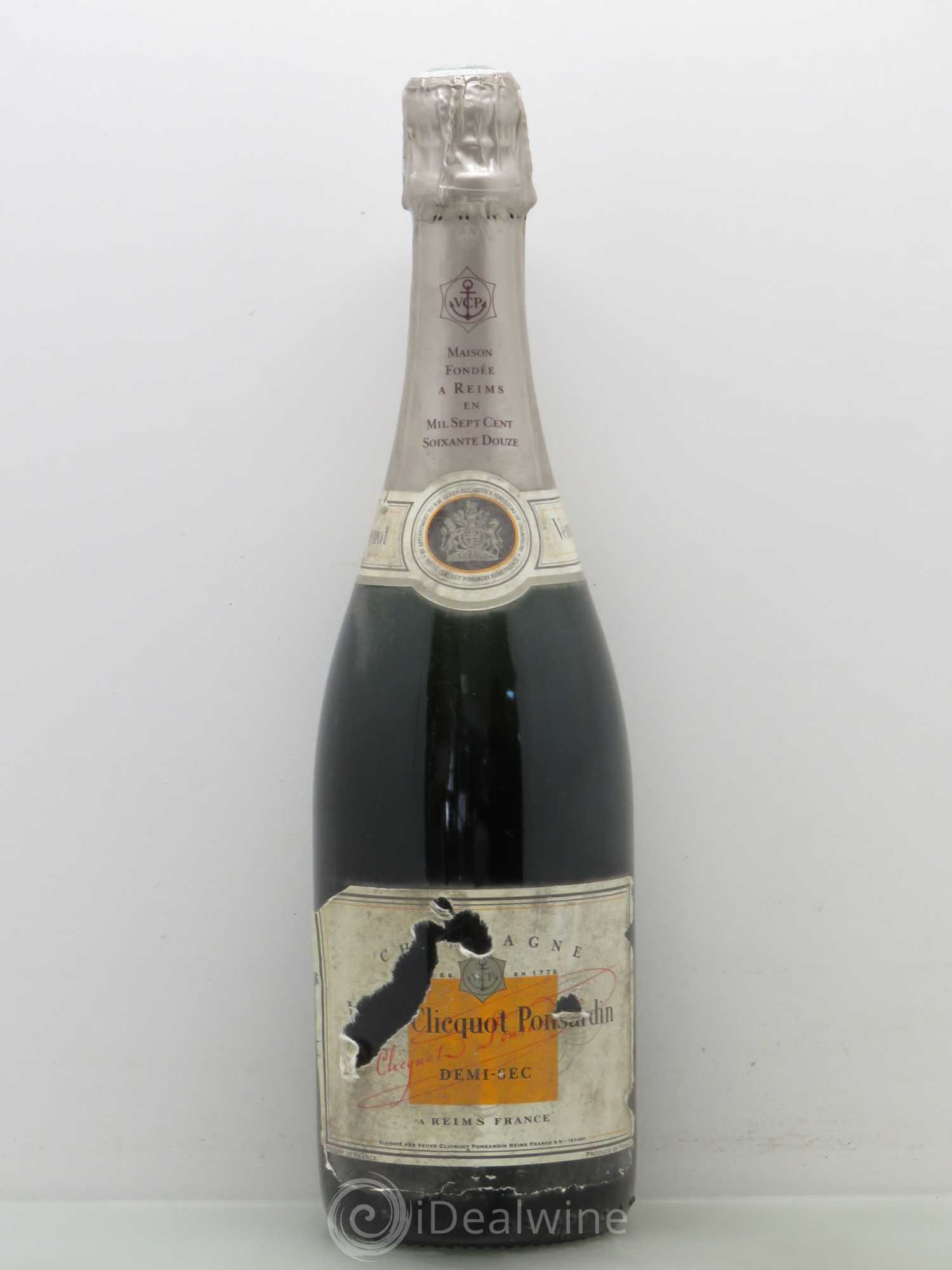 Champagne Veuve Clicquot demi-sec - Posten von 1 Flasche - 0