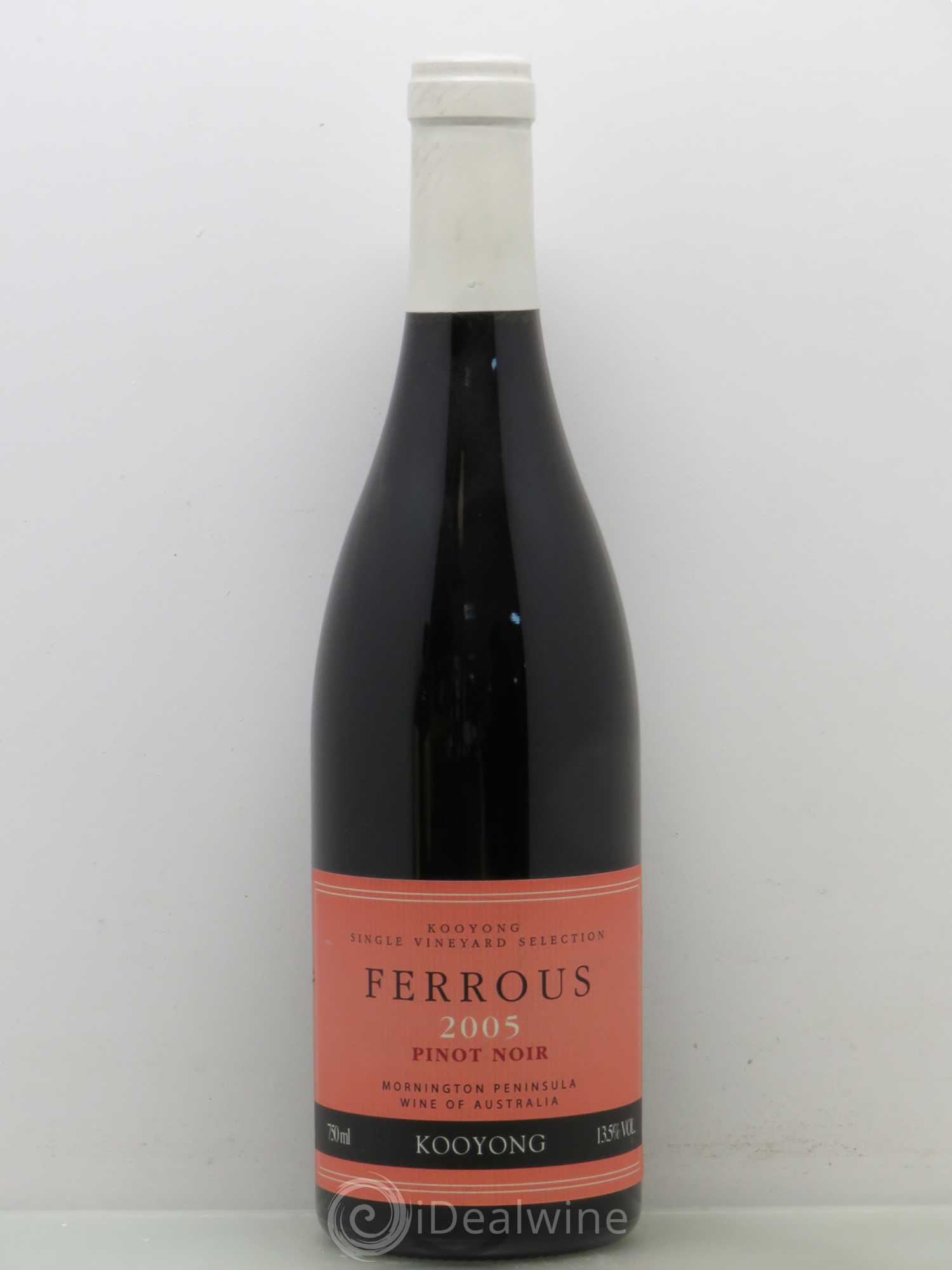 Australie Kooyong Ferrous Mornington Peninsula (sans prix de réserve) 2005 - Posten von 1 Flasche - 0
