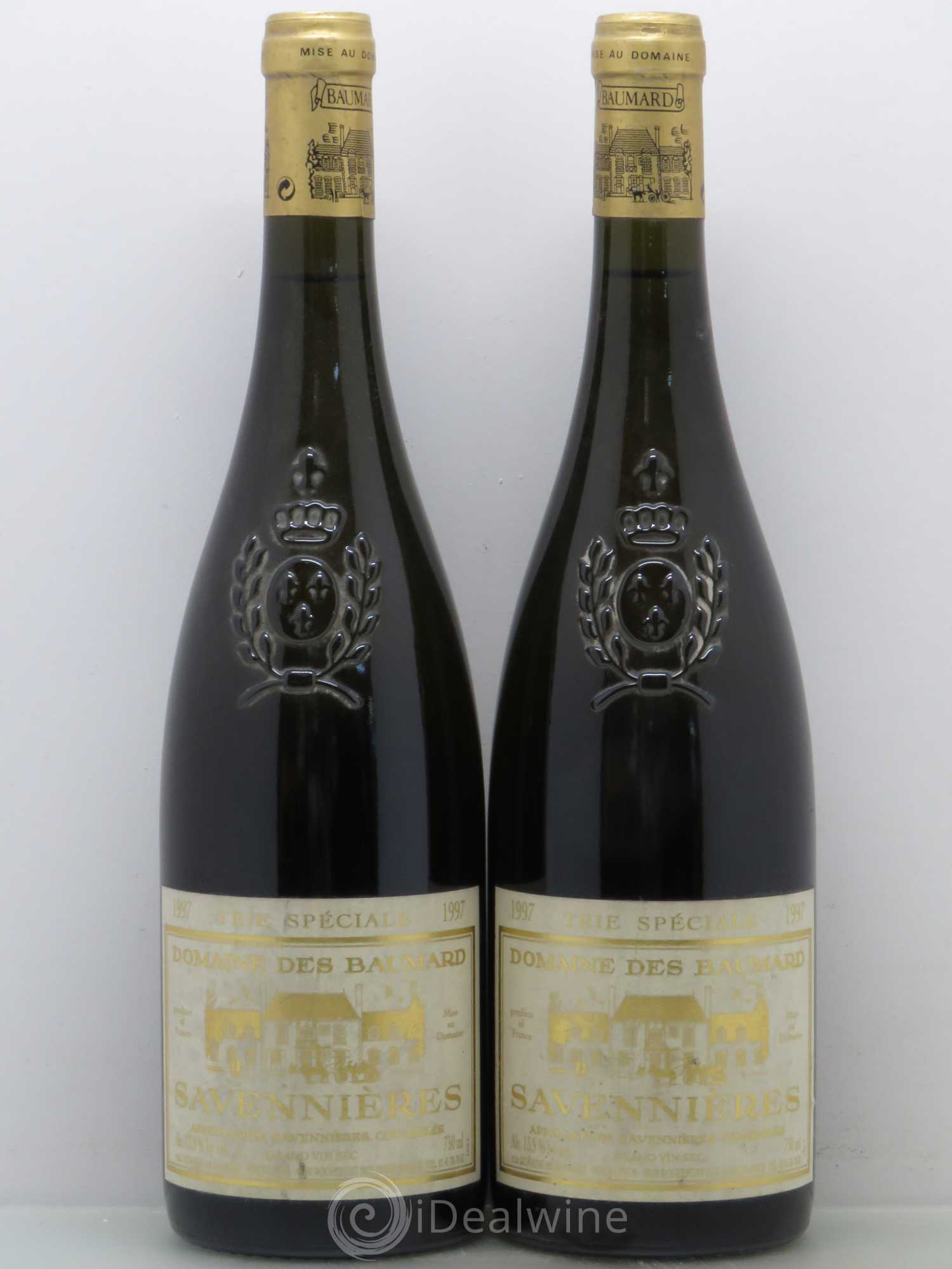 Savennières Domaine Des Baumard Trie Speciale (sans prix de réserve) 1997 - Posten von 2 Flaschen - 0