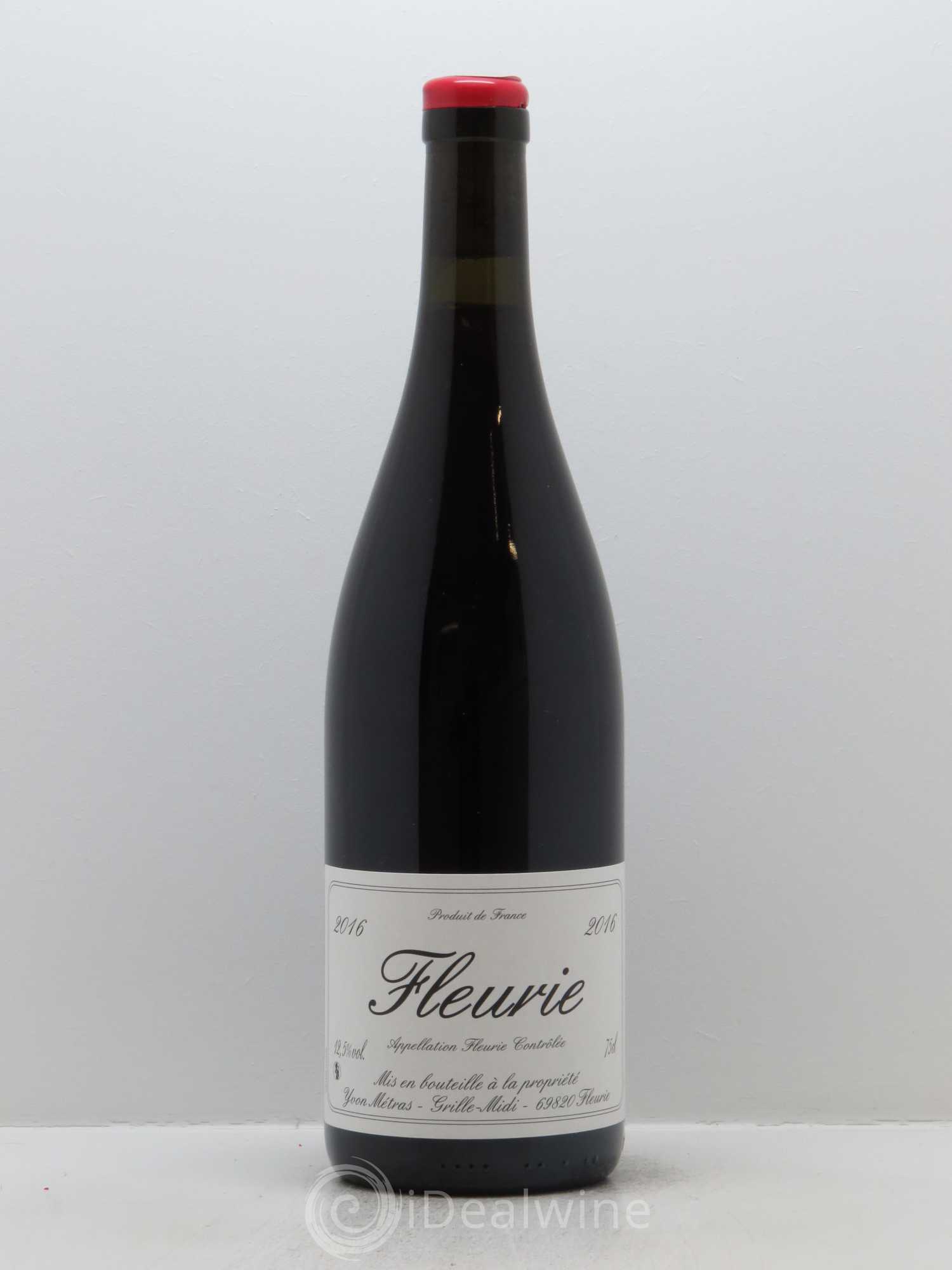 Fleurie Yvon Métras 2016 - Lot de 1 bouteille - 0