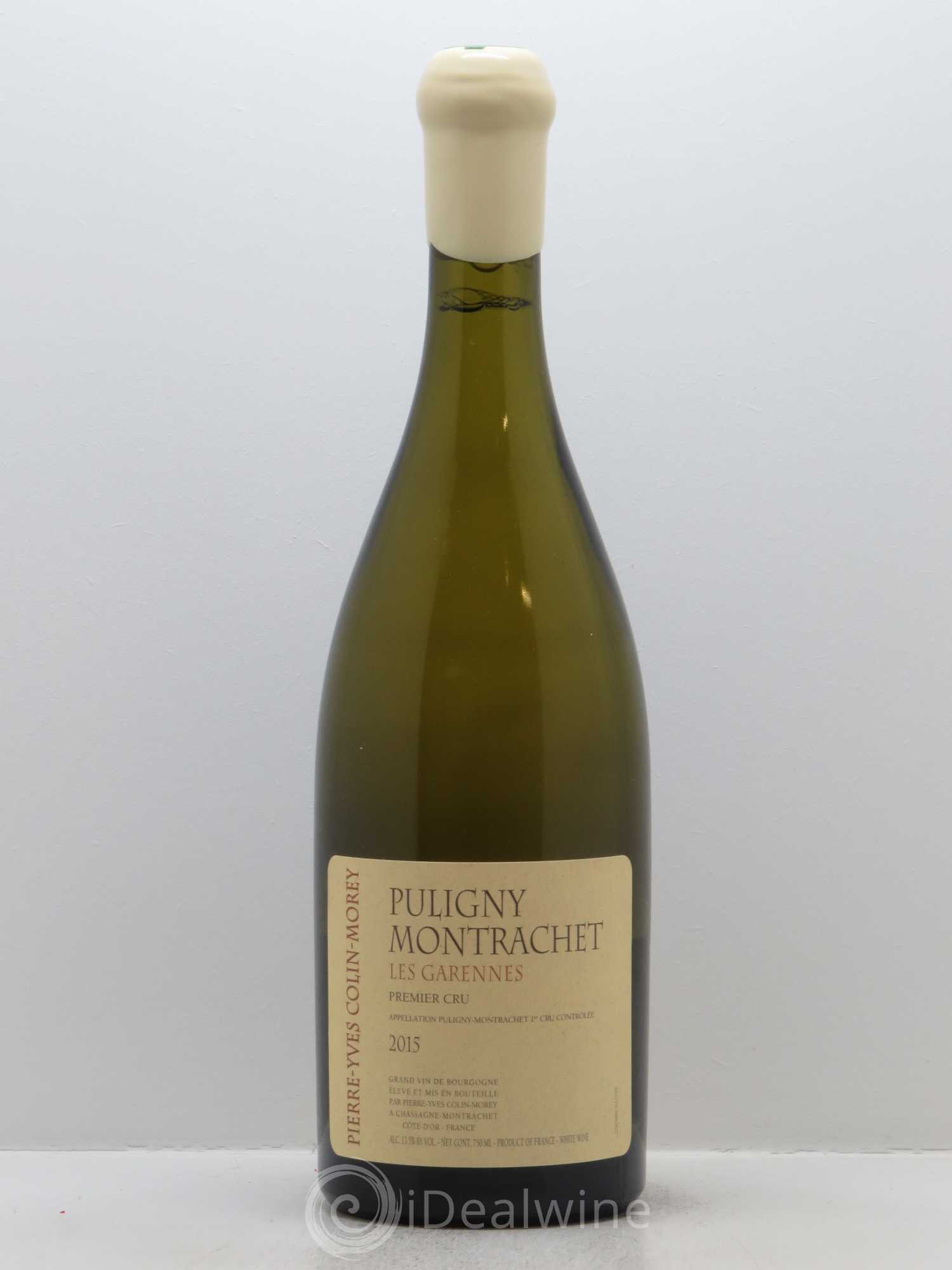 Puligny-Montrachet 1er Cru La Garenne Pierre-Yves Colin Morey 2015 - Lot de 1 bouteille - 0