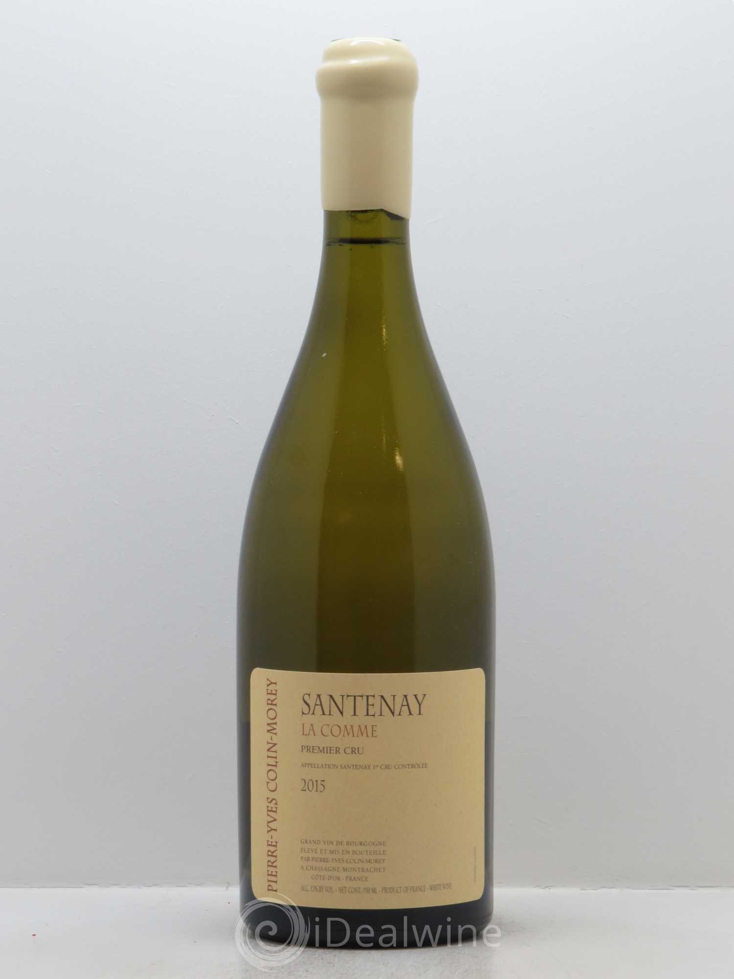 Santenay 1er Cru La Comme Pierre-Yves Colin Morey 2015 - Lot de 1 bouteille - 0