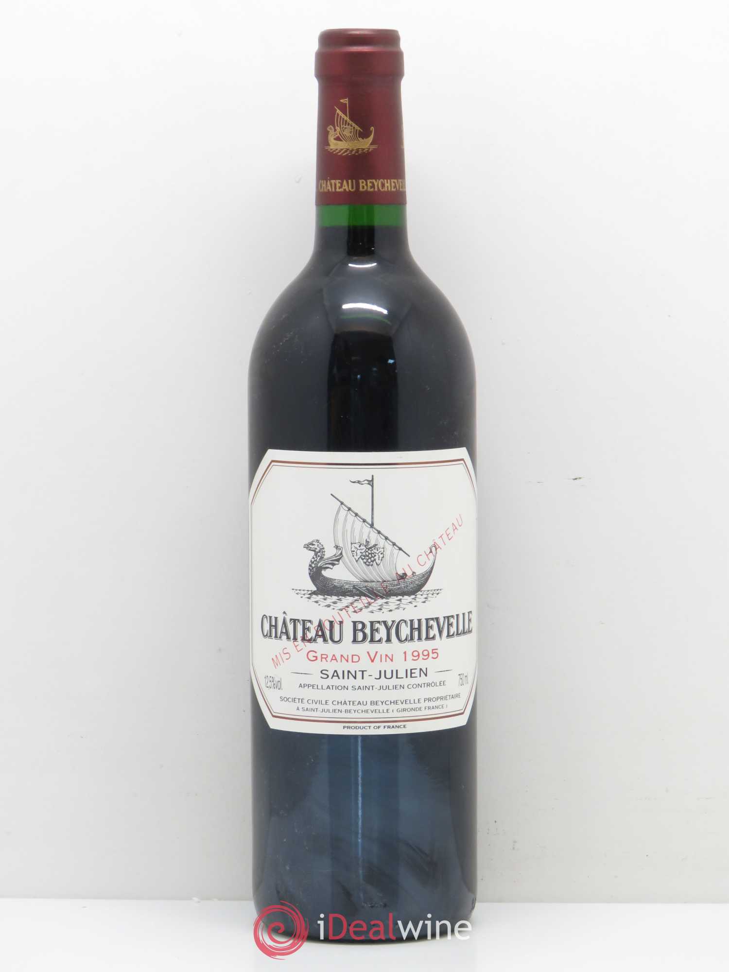Château Beychevelle 4ème Grand Cru Classé 1995 - Lot de 1 bouteille - 0