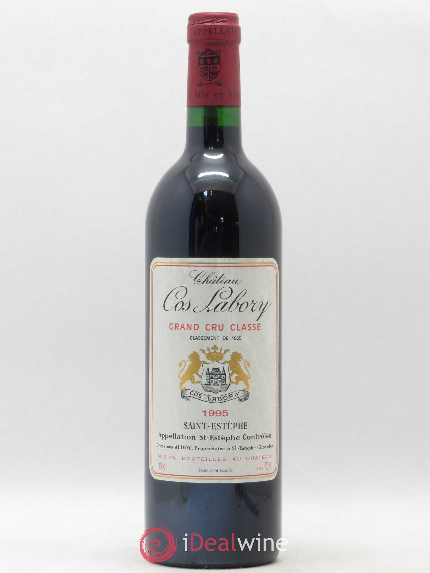Château Cos Labory 5ème Grand Cru Classé 1995 - Lot de 1 bouteille - 0