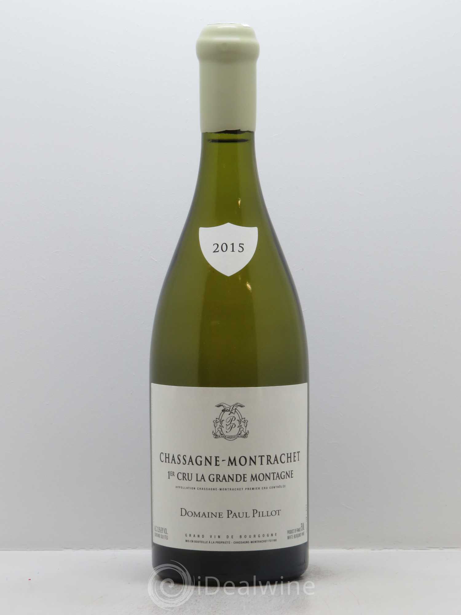 Chassagne-Montrachet 1er Cru La Grande Montagne Paul Pillot (Domaine) 2015 - Lot de 1 bouteille - 0