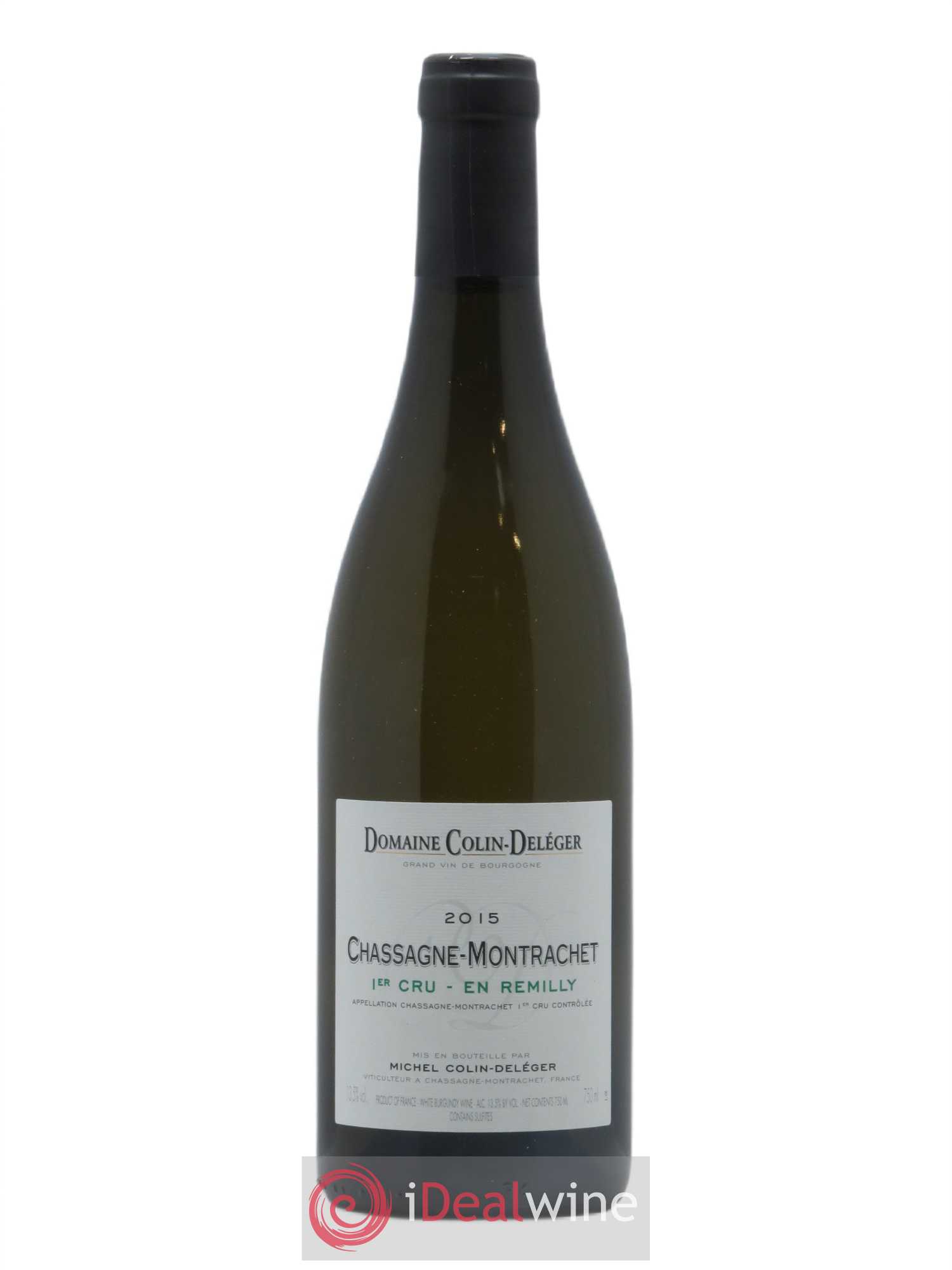 Chassagne-Montrachet 1er Cru En Rémilly Michel Colin-Deléger (Domaine) 2015 - Lot de 1 bouteille - 0