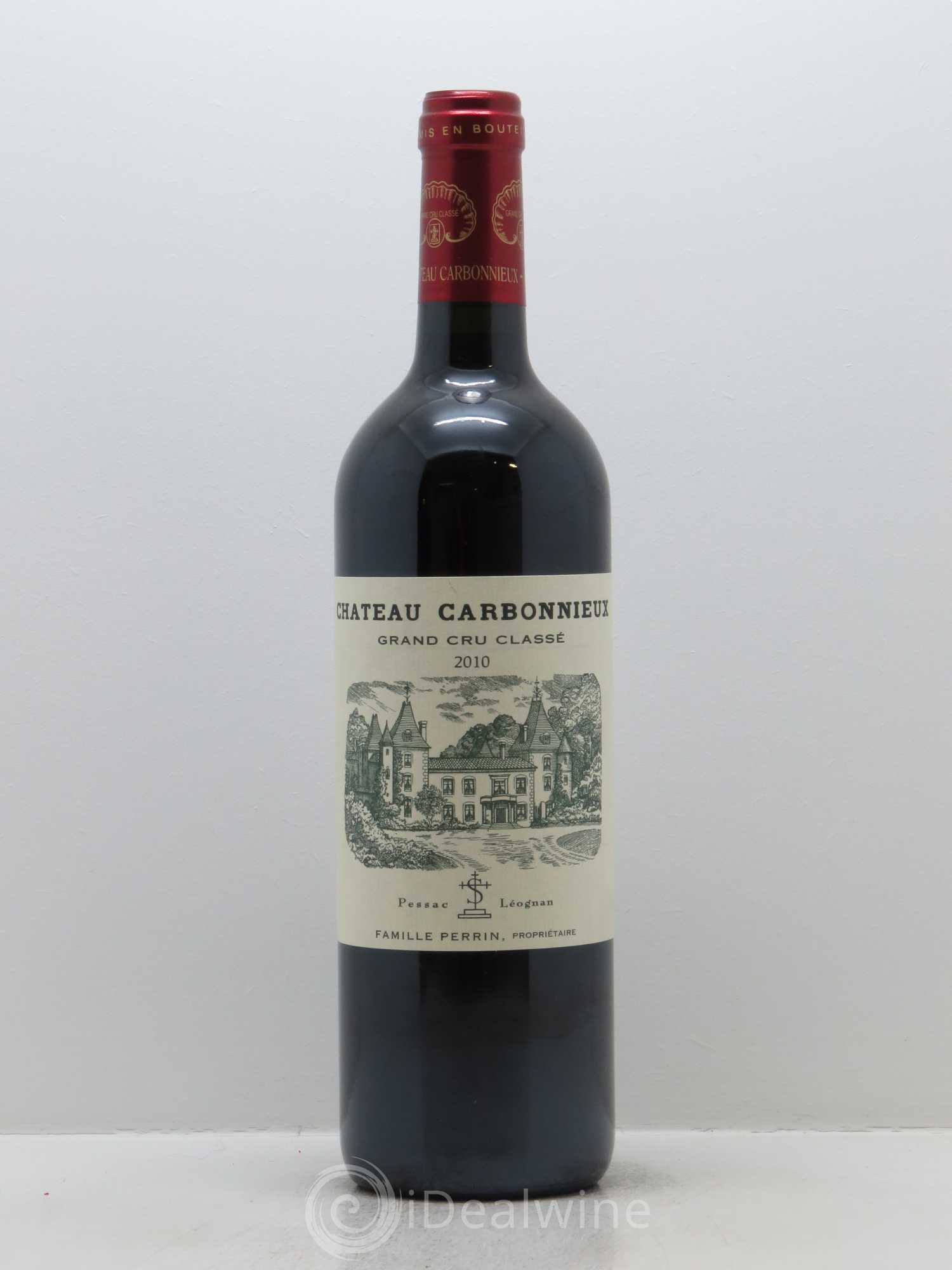 Château Carbonnieux Cru Classé de Graves 2010 - Lot de 1 bouteille - 0