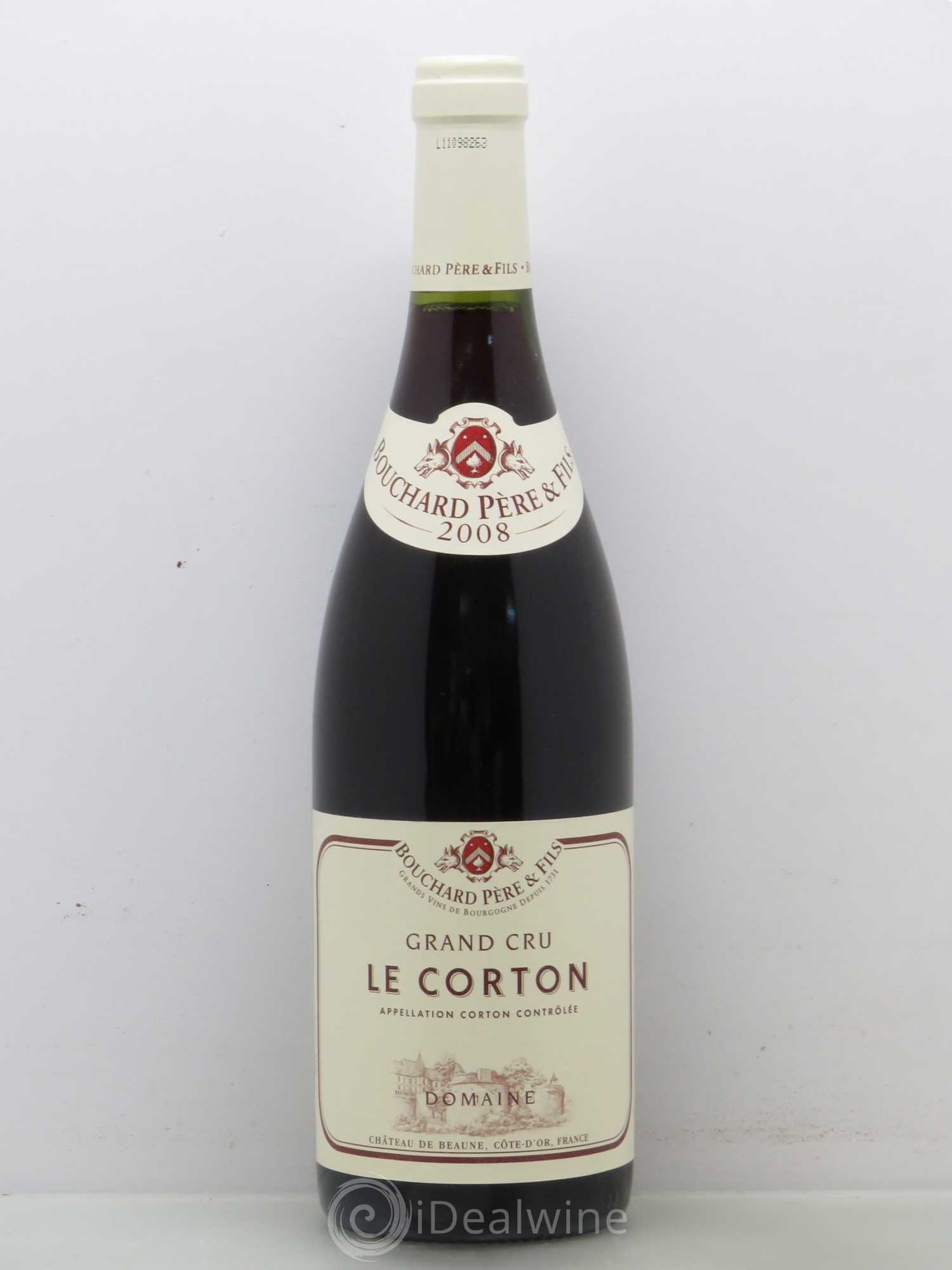 Corton Grand Cru Le Corton Bouchard Père & Fils 2008 - Lot de 1 bouteille - 0