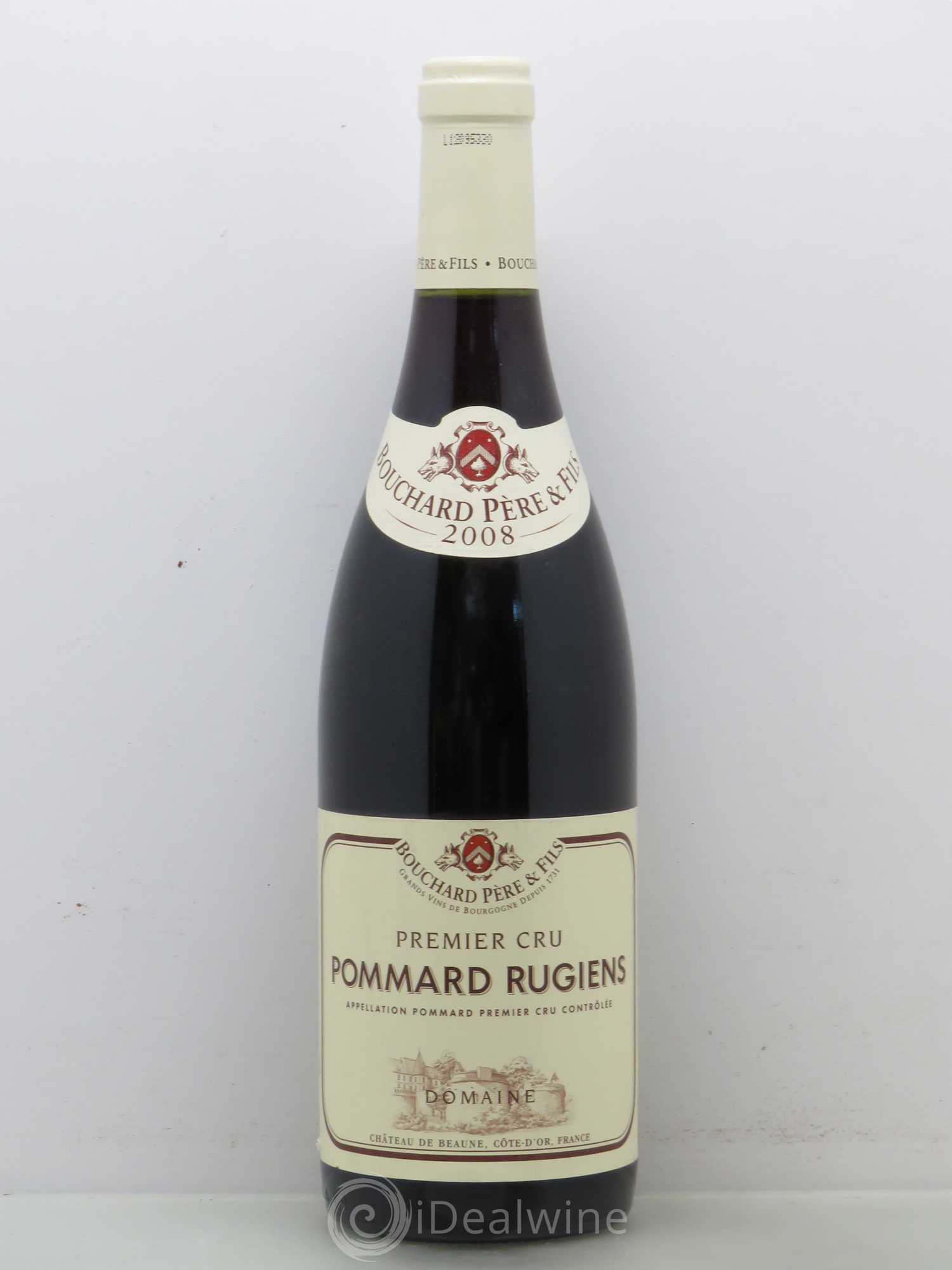 Pommard 1er Cru Rugiens Bouchard Père & Fils 2008 - Lot de 1 bouteille - 0