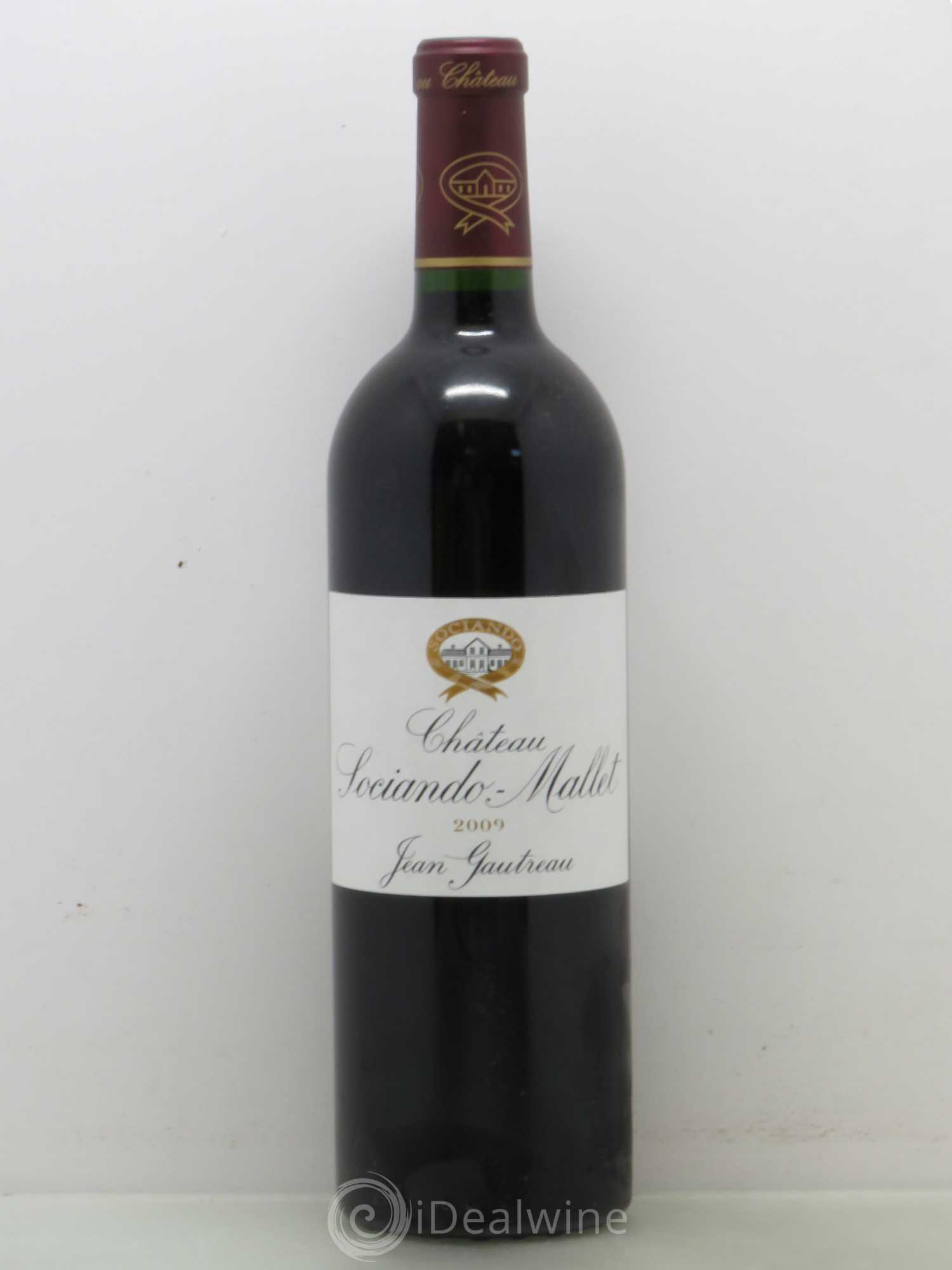 Château Sociando Mallet 2009 - Lot de 1 bouteille - 0