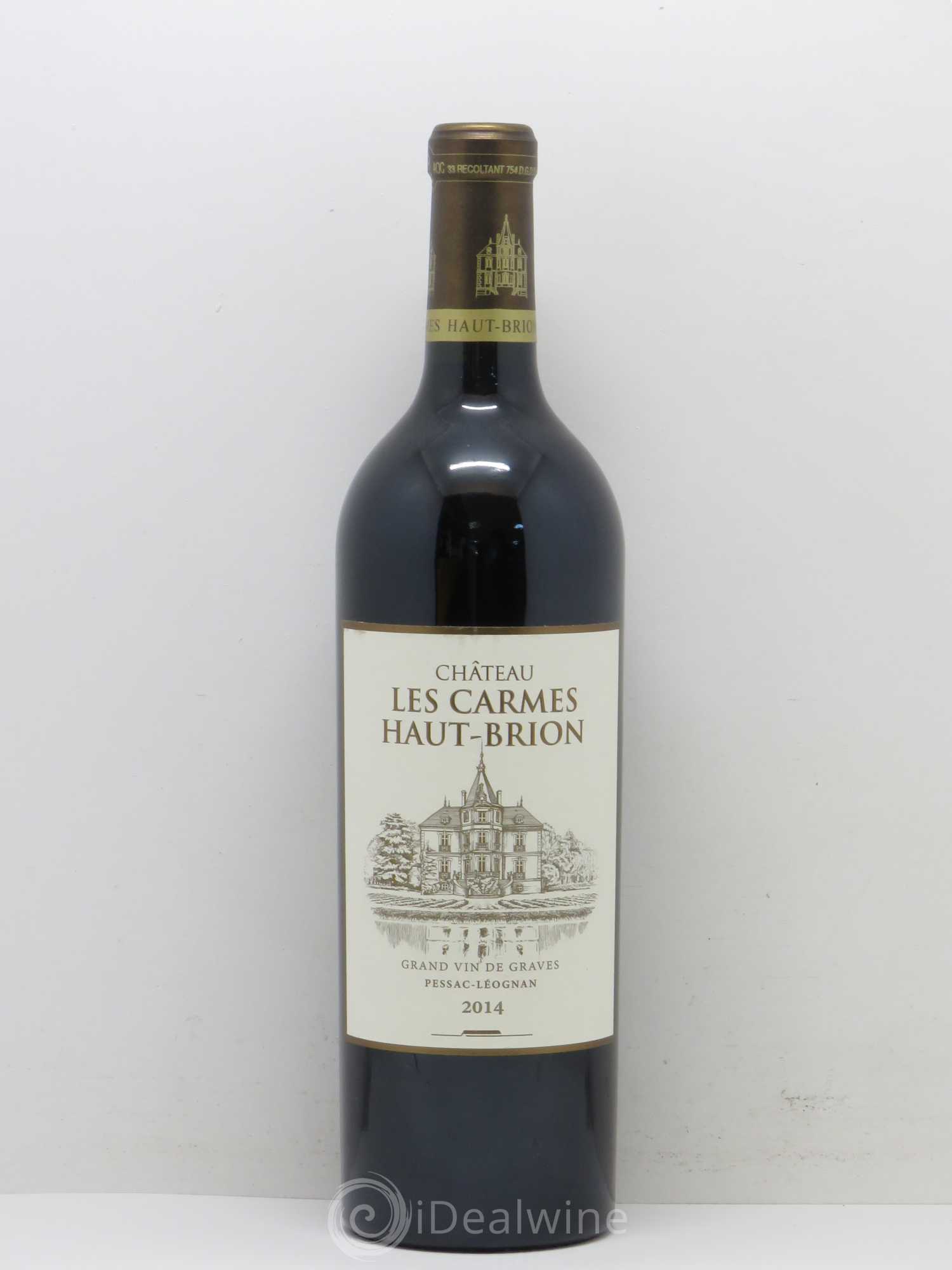Château Les Carmes Haut-Brion 2014 - Lot de 1 bouteille - 0